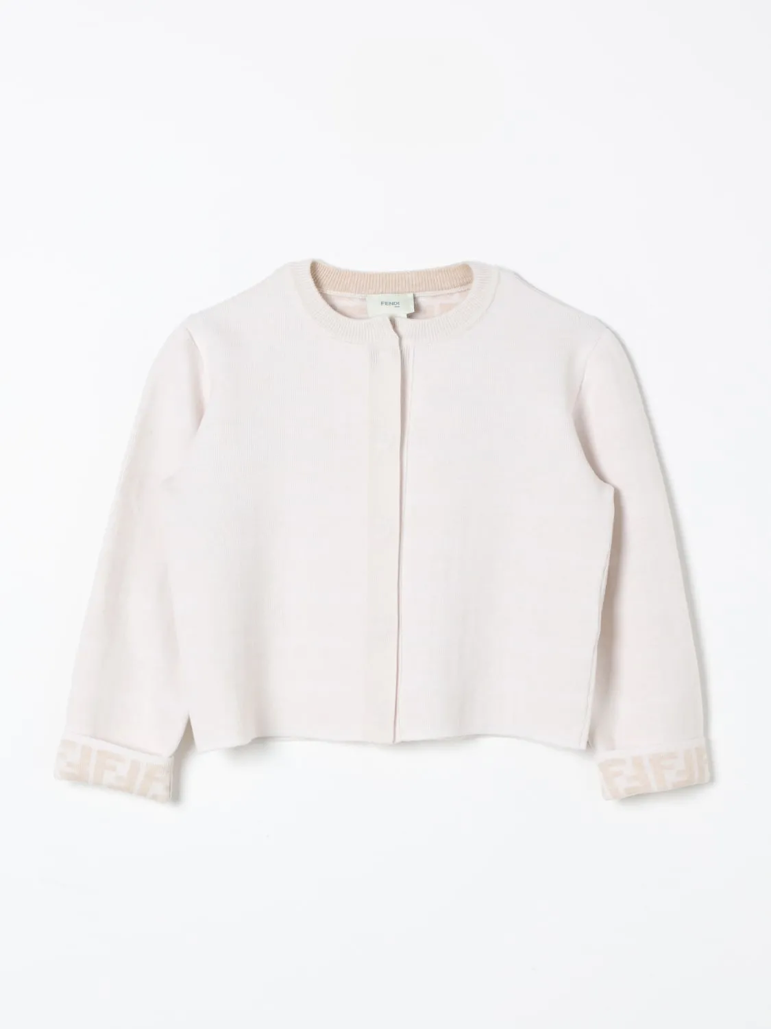 Cardigan a girocollo FF Fendi