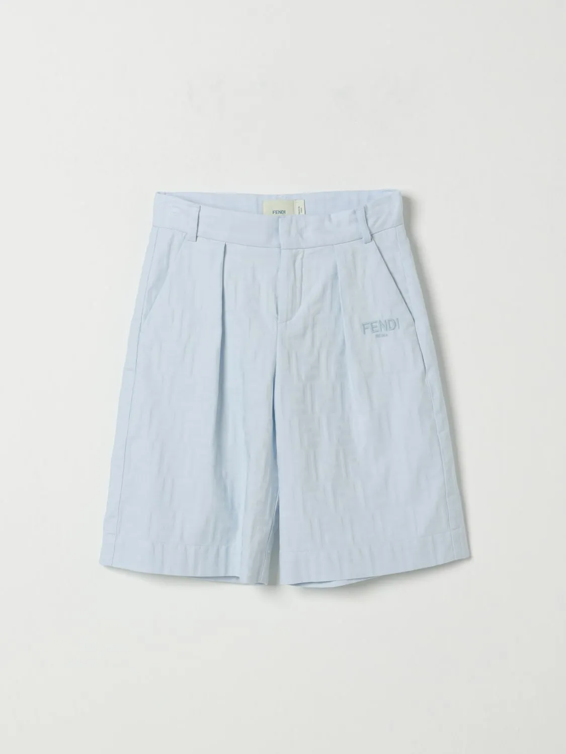 Bermuda in cotone jacquard FF Fendi