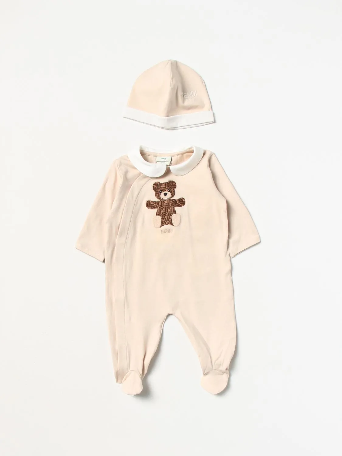 Combinato 2 pezzi Fendi Kids in cotone