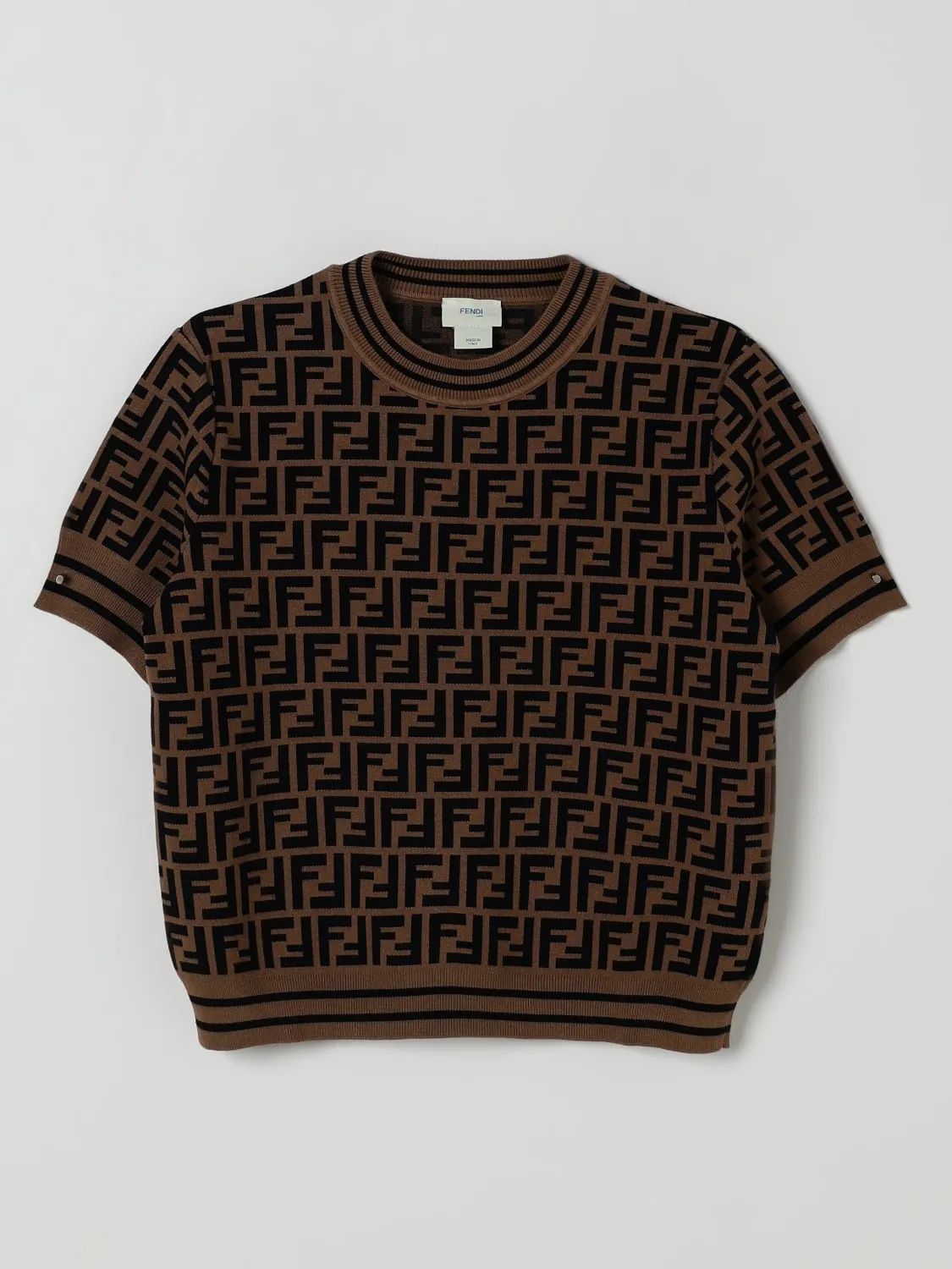 Maglia in viscosa FF Fendi