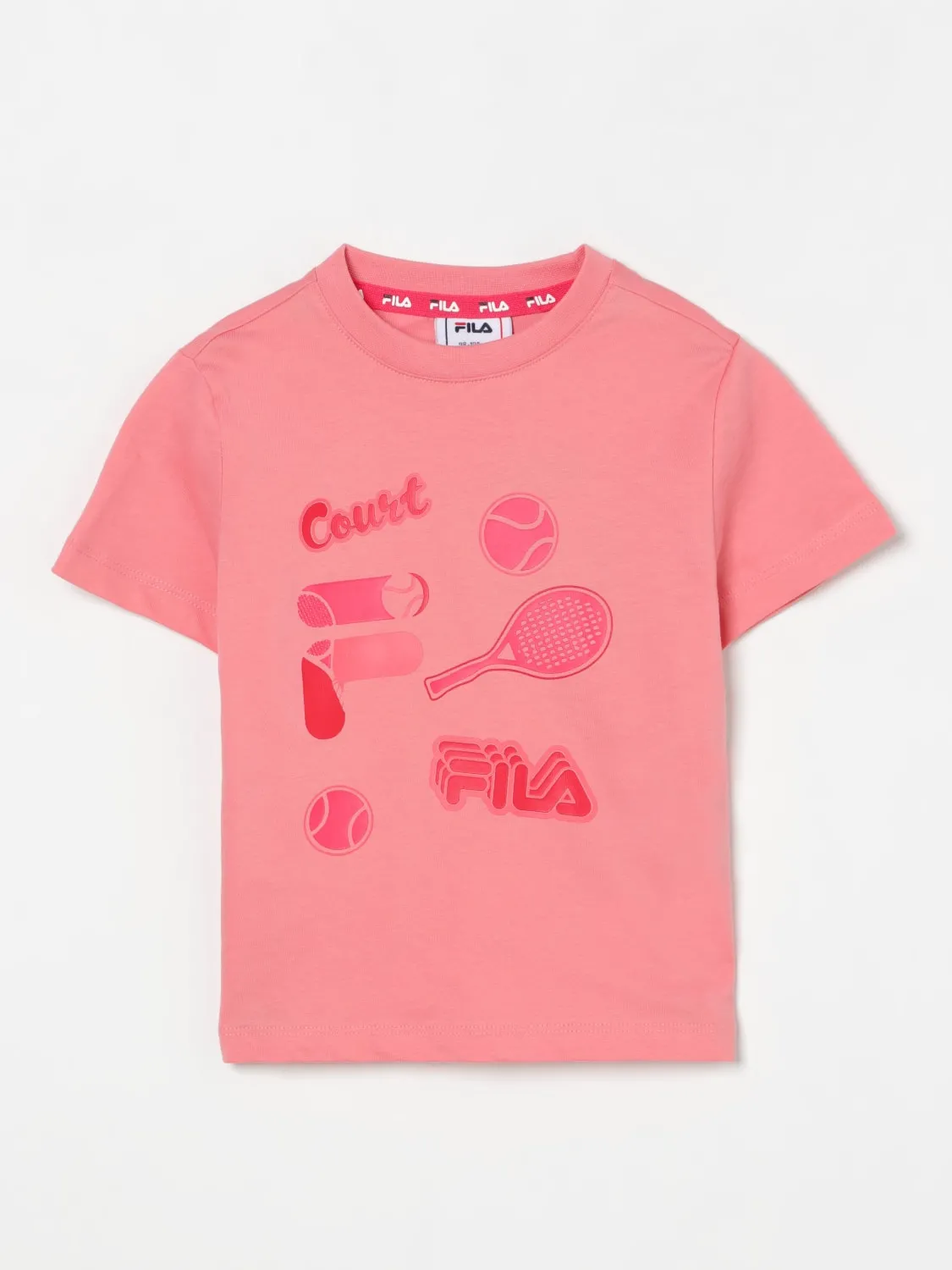 T-shirt con logo Fila in cotone