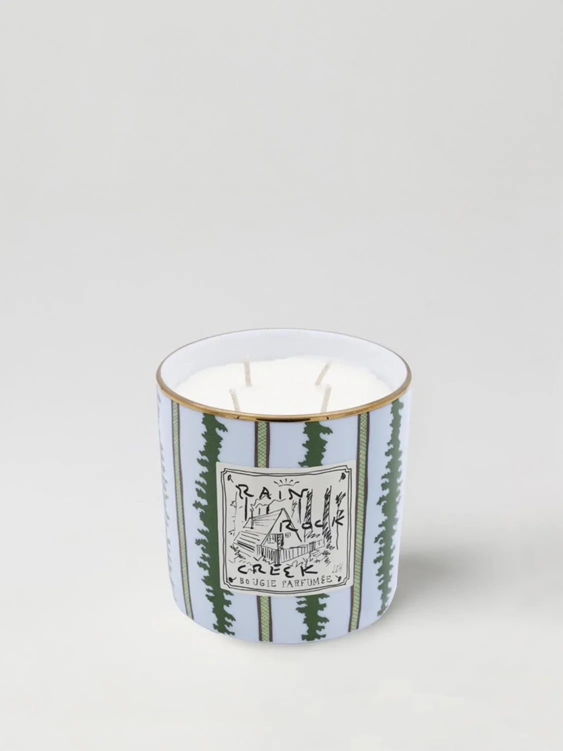 Candela Profumi Luchino Ginori in cera e porcellana