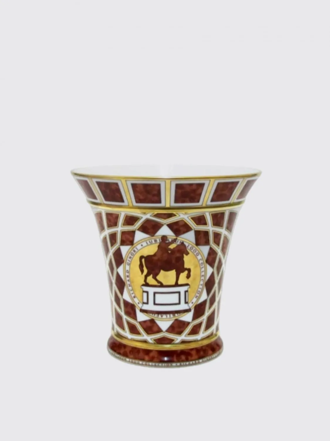 Vaso Ginori 1735 in porcellana dipinta