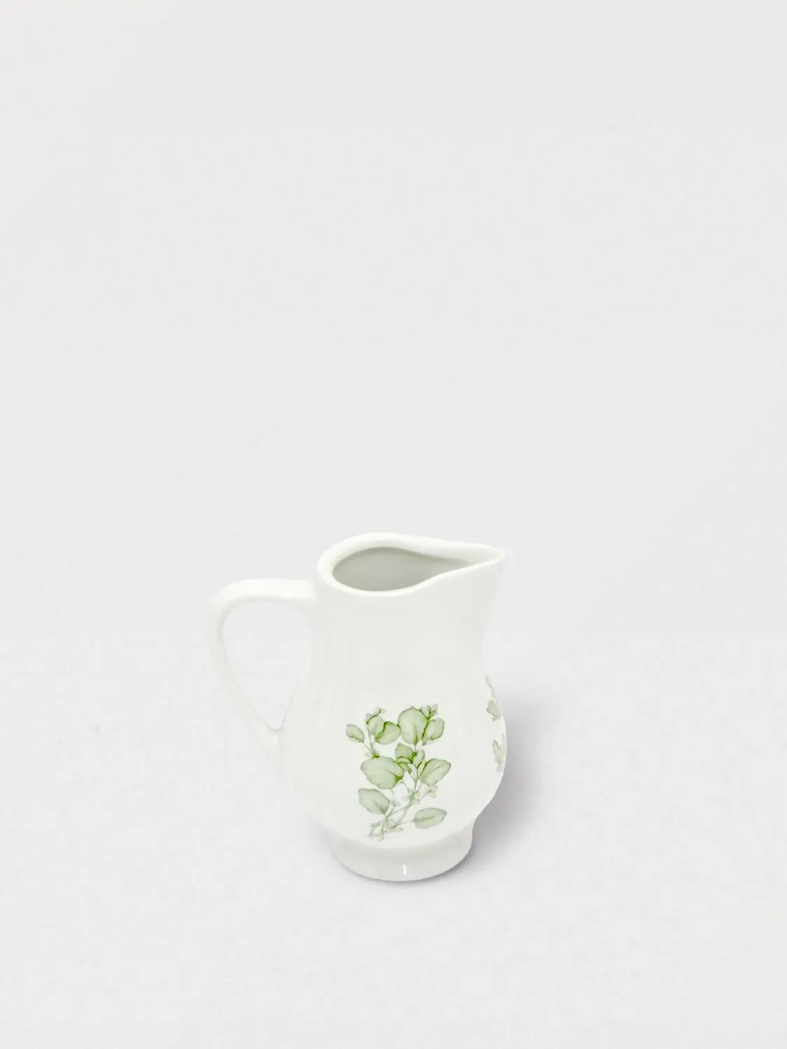 Lattiera Ginori 1735 in porcellana con stampa floreale