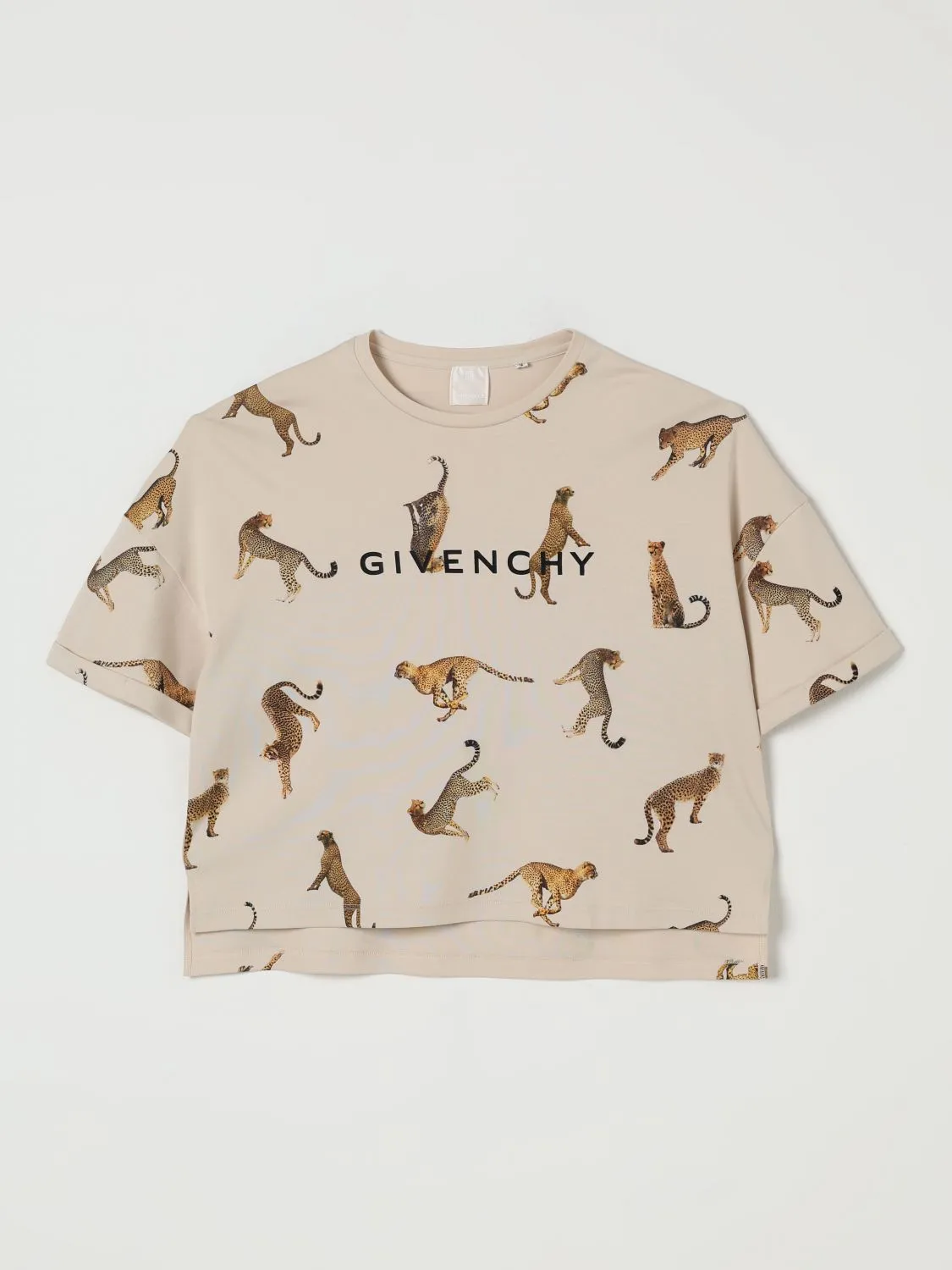 T-shirt in cotone stampata Givenchy