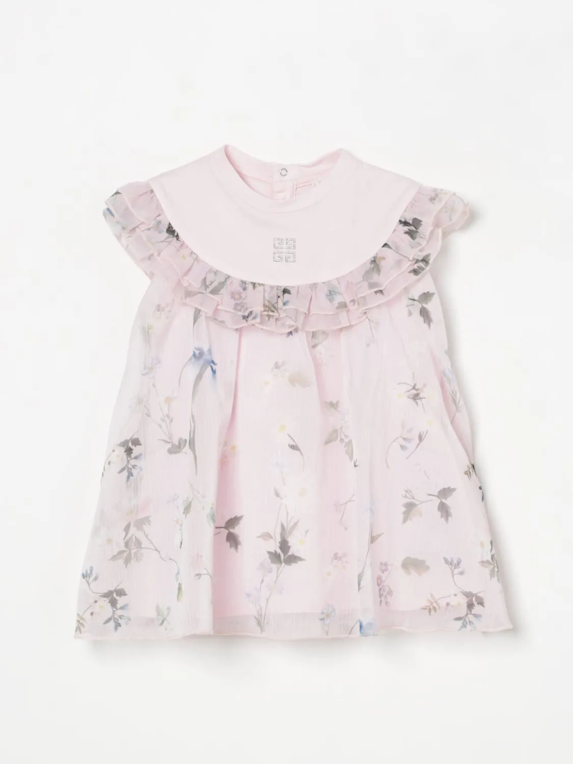 Abito floreale con logo 4G Givenchy