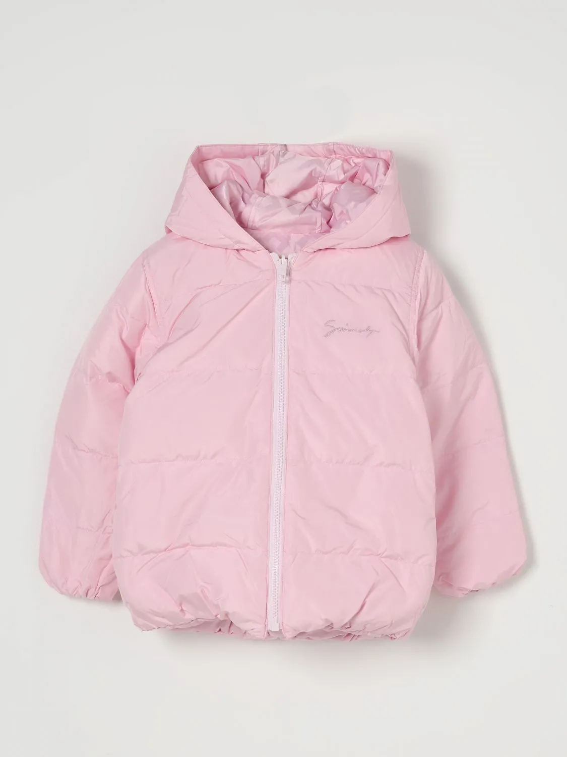 Piumino con logo reversibile Givenchy