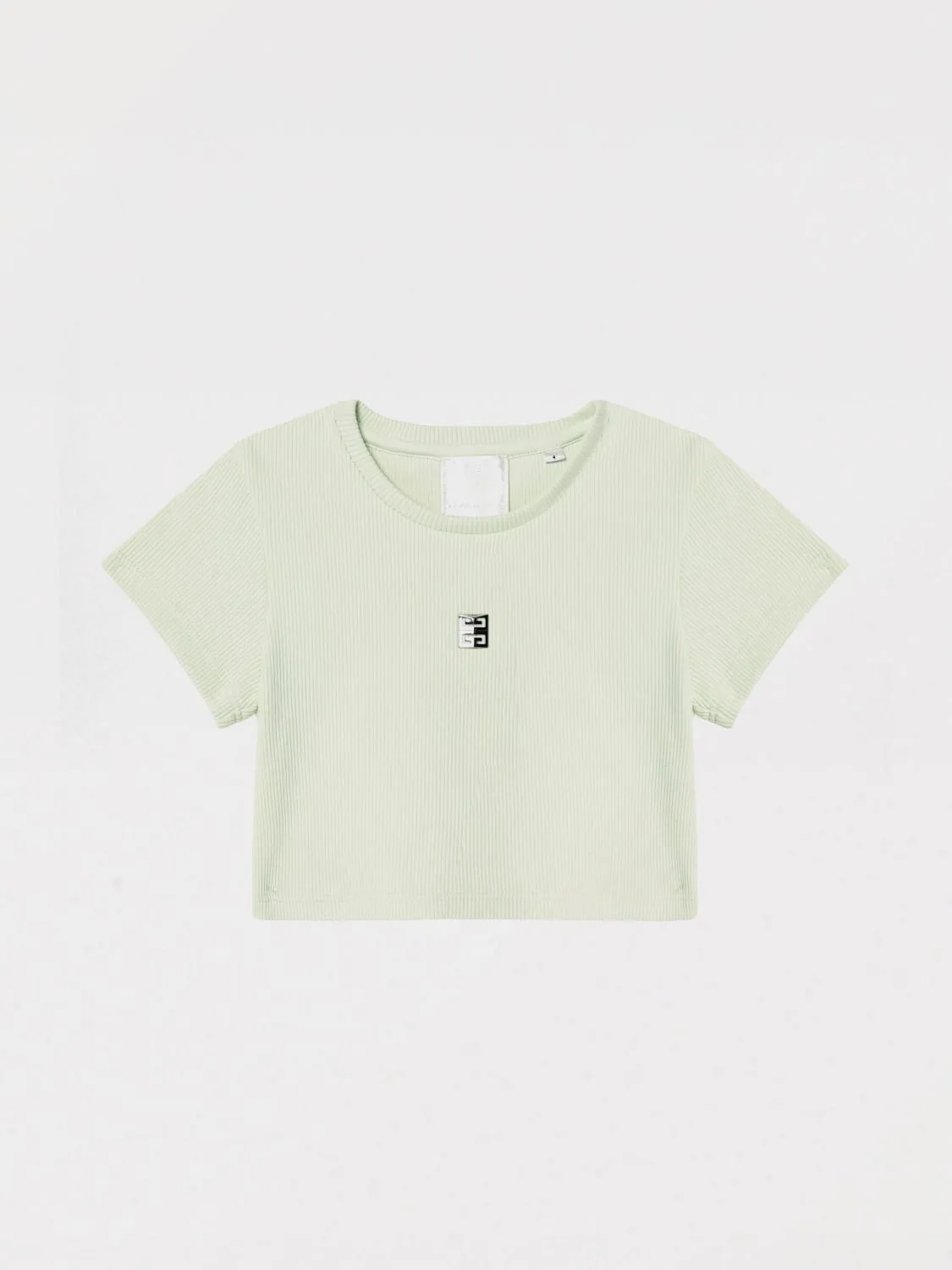 T-shirt crop in cotone 4G Givenchy