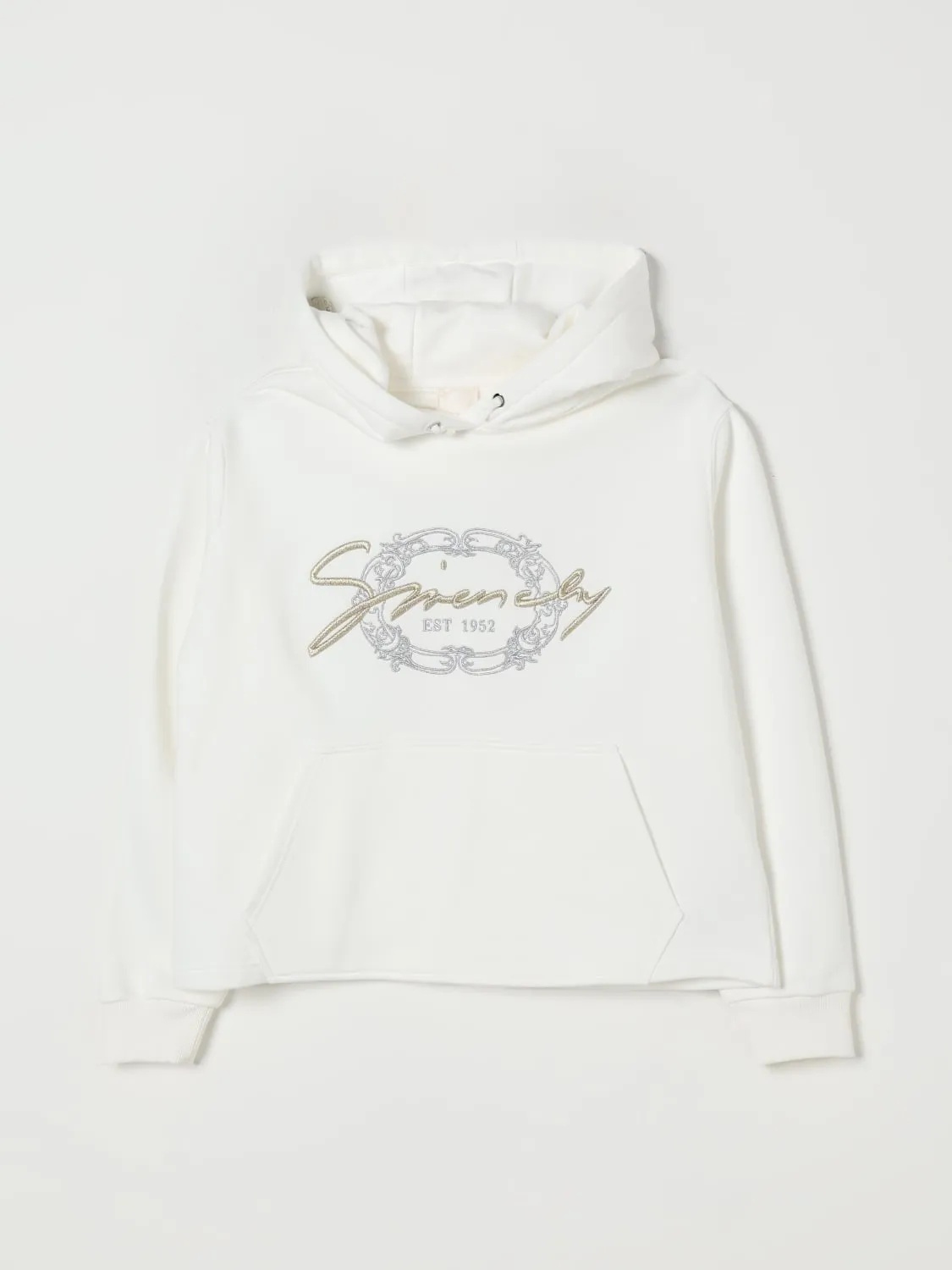 Felpa con cappuccio e logo ricamato Givenchy