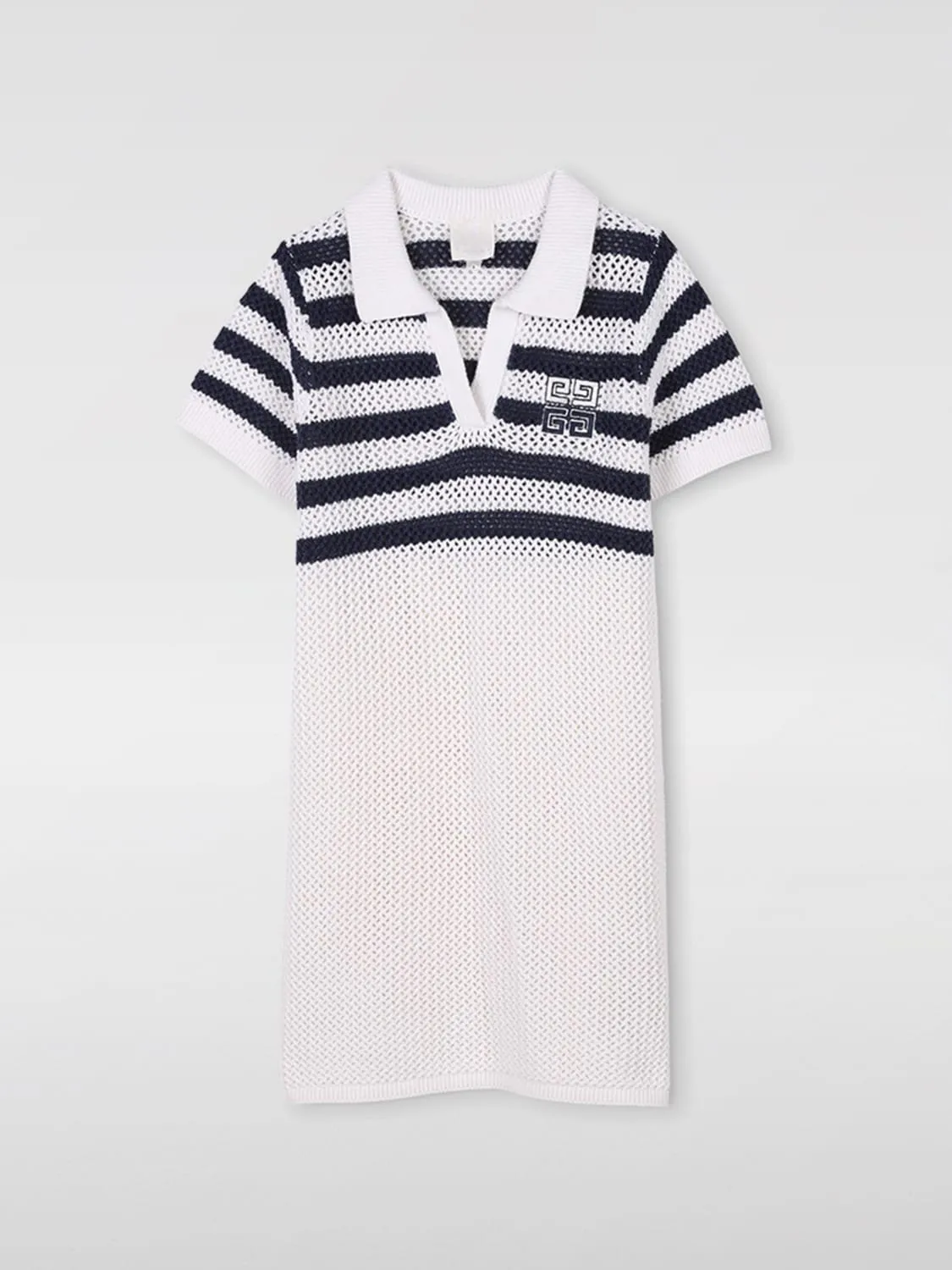 Abito in misto cotone a polo Givenchy