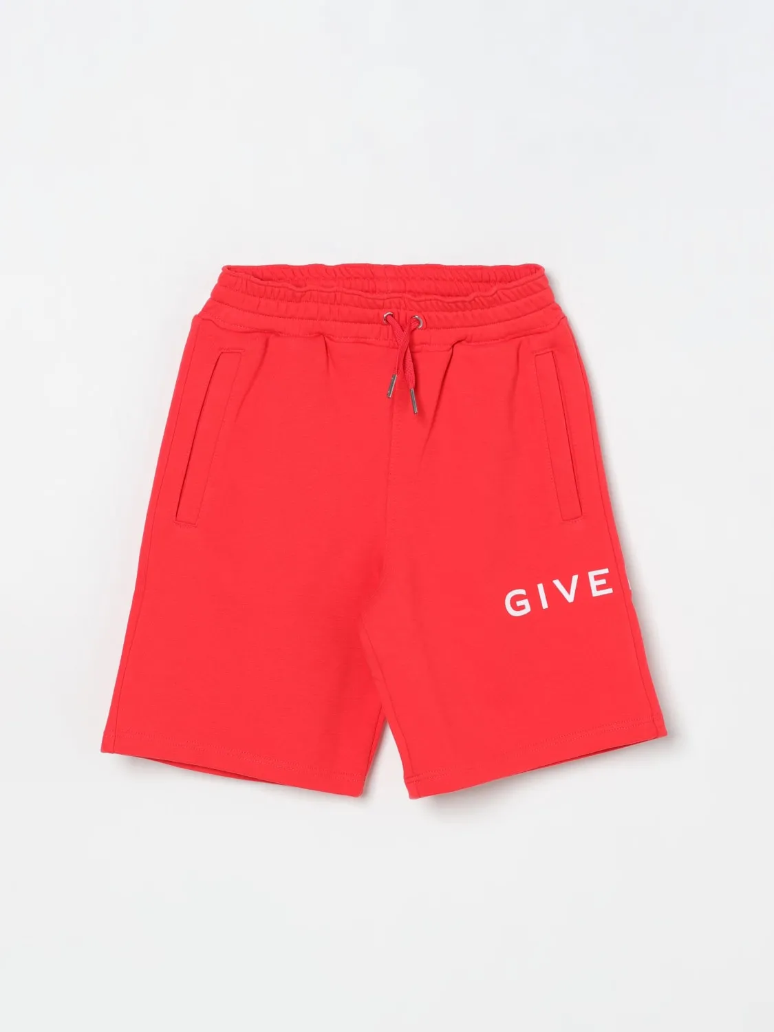 Pantaloncino sportivo in cotone con logo Givenchy