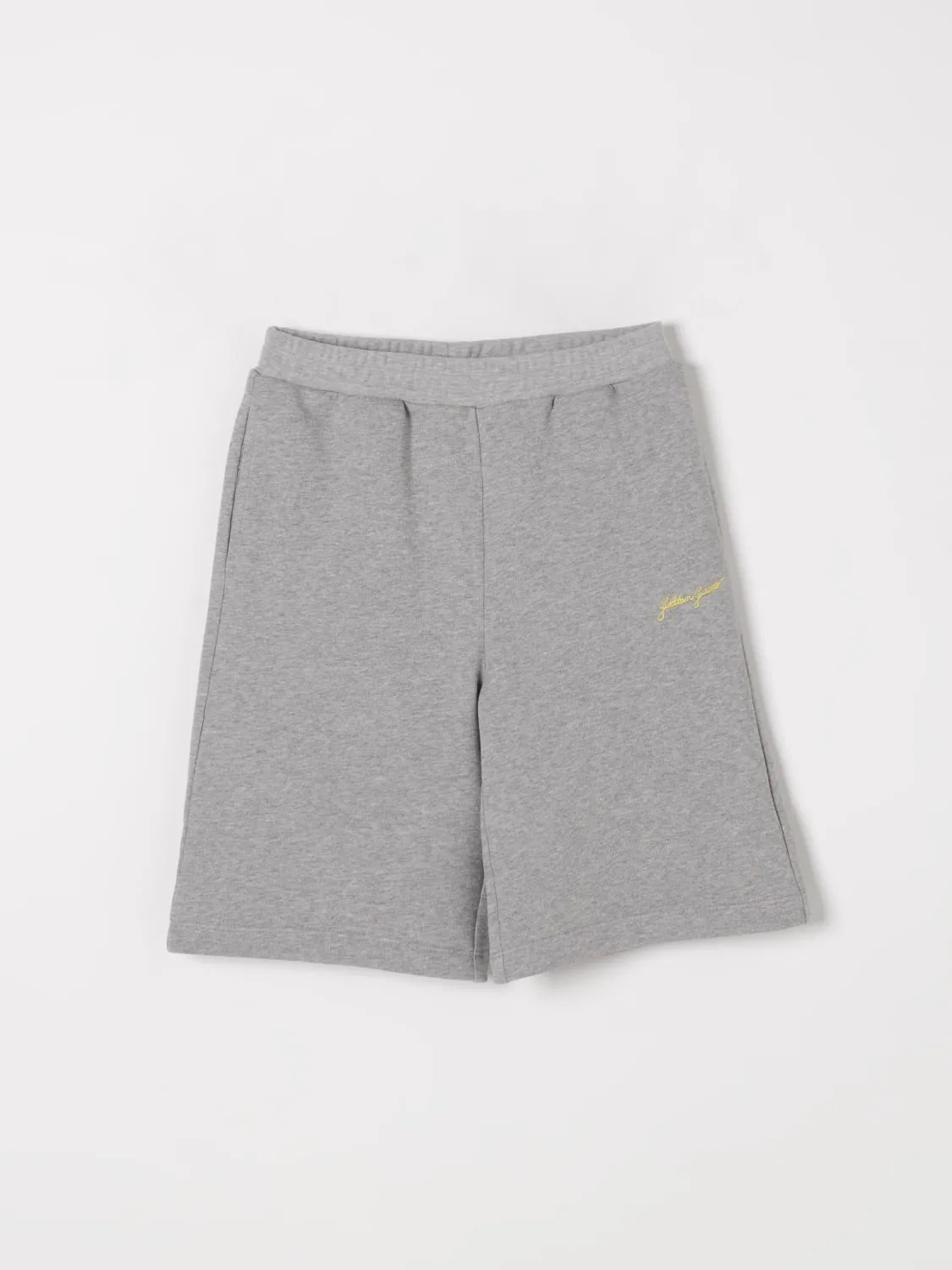 Shorts sportivi in cotone con mini logo Golden Goose