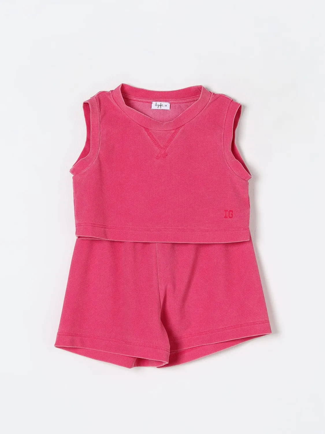 Coordinato in jersey di cotone Il Gufo