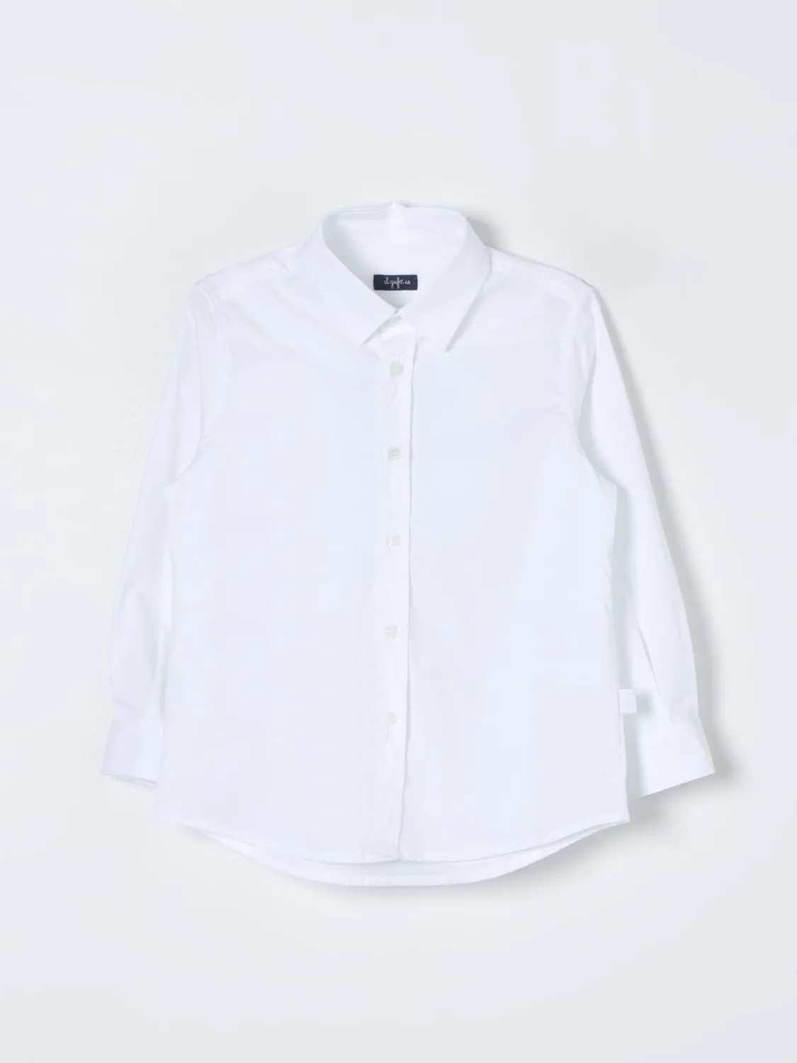 Camicia Il Gufo in popeline di cotone