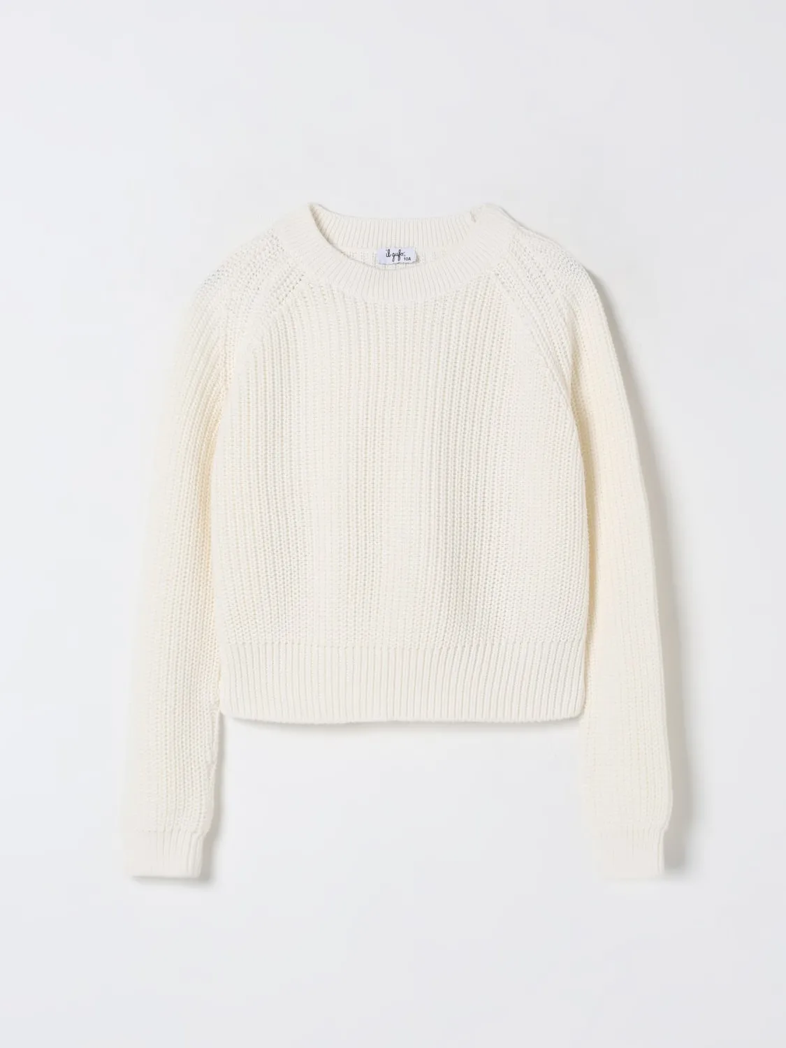 Maglione in cotone e lino Il Gufo