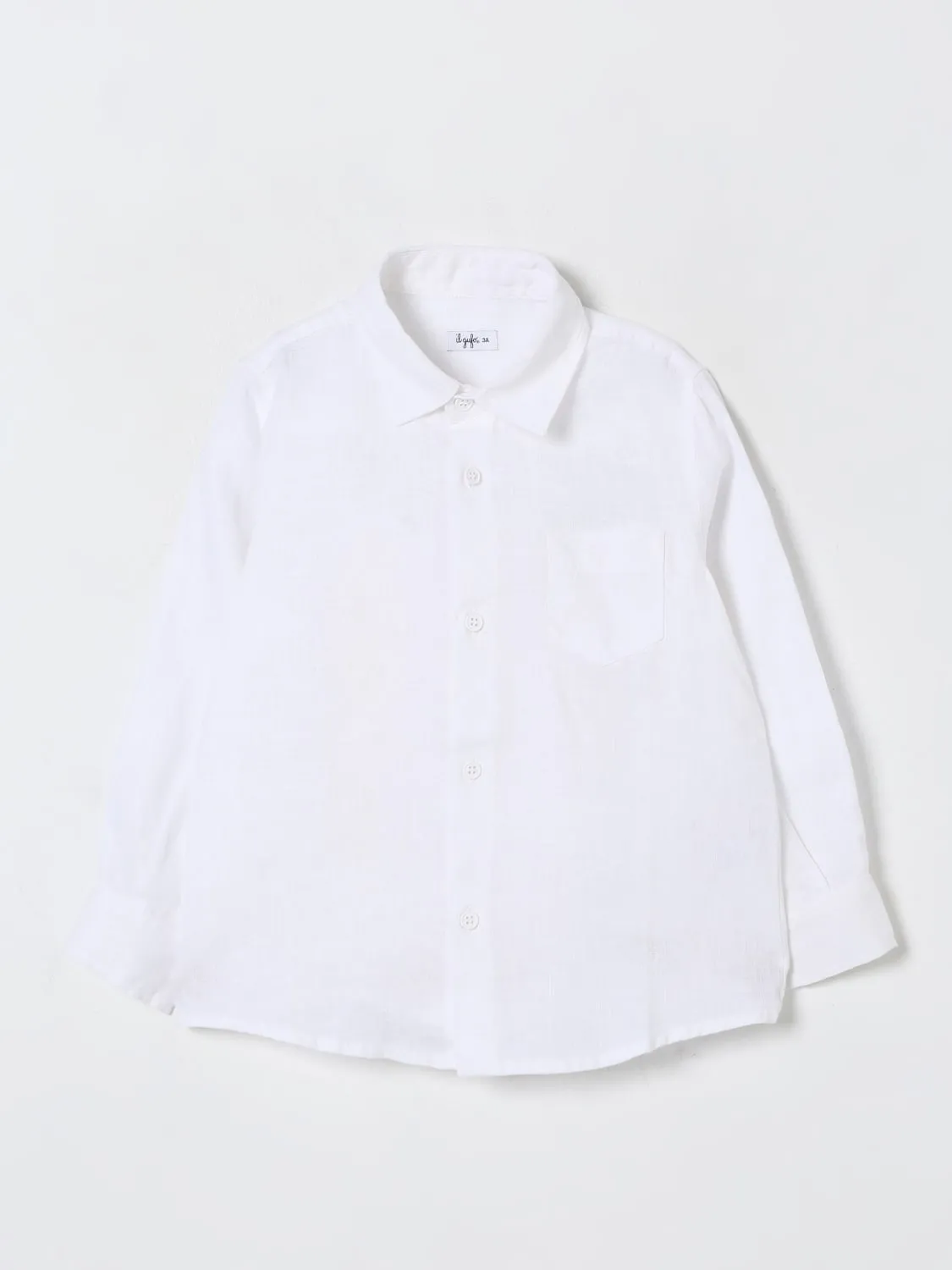 Camicia classica Il Gufo in lino