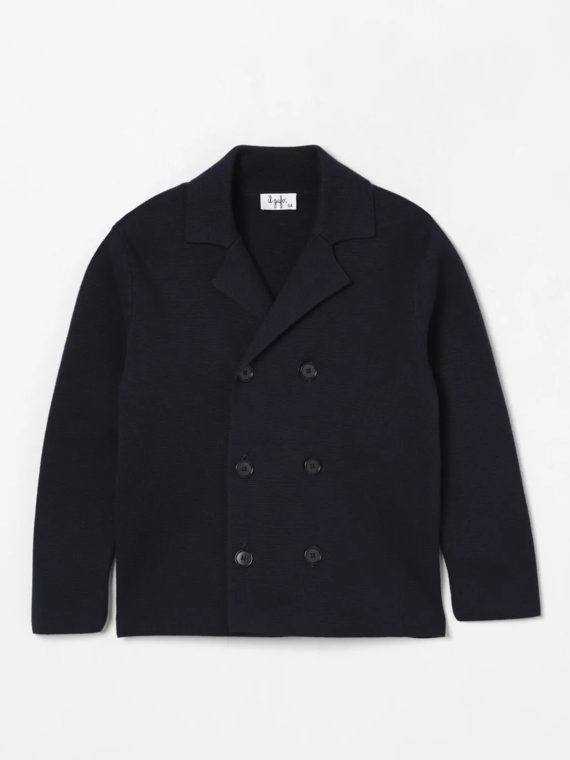 Giacca a doppiopetto Il Gufo in cotone