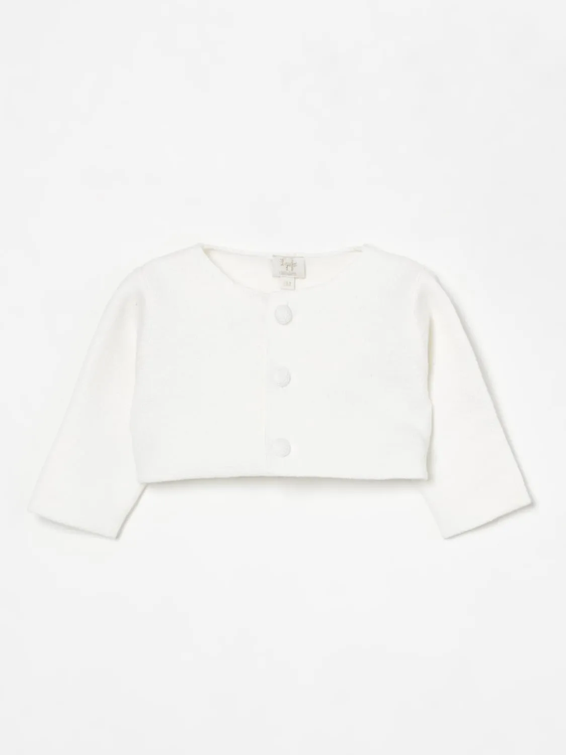 Cardigan basic Il Gufo in cotone