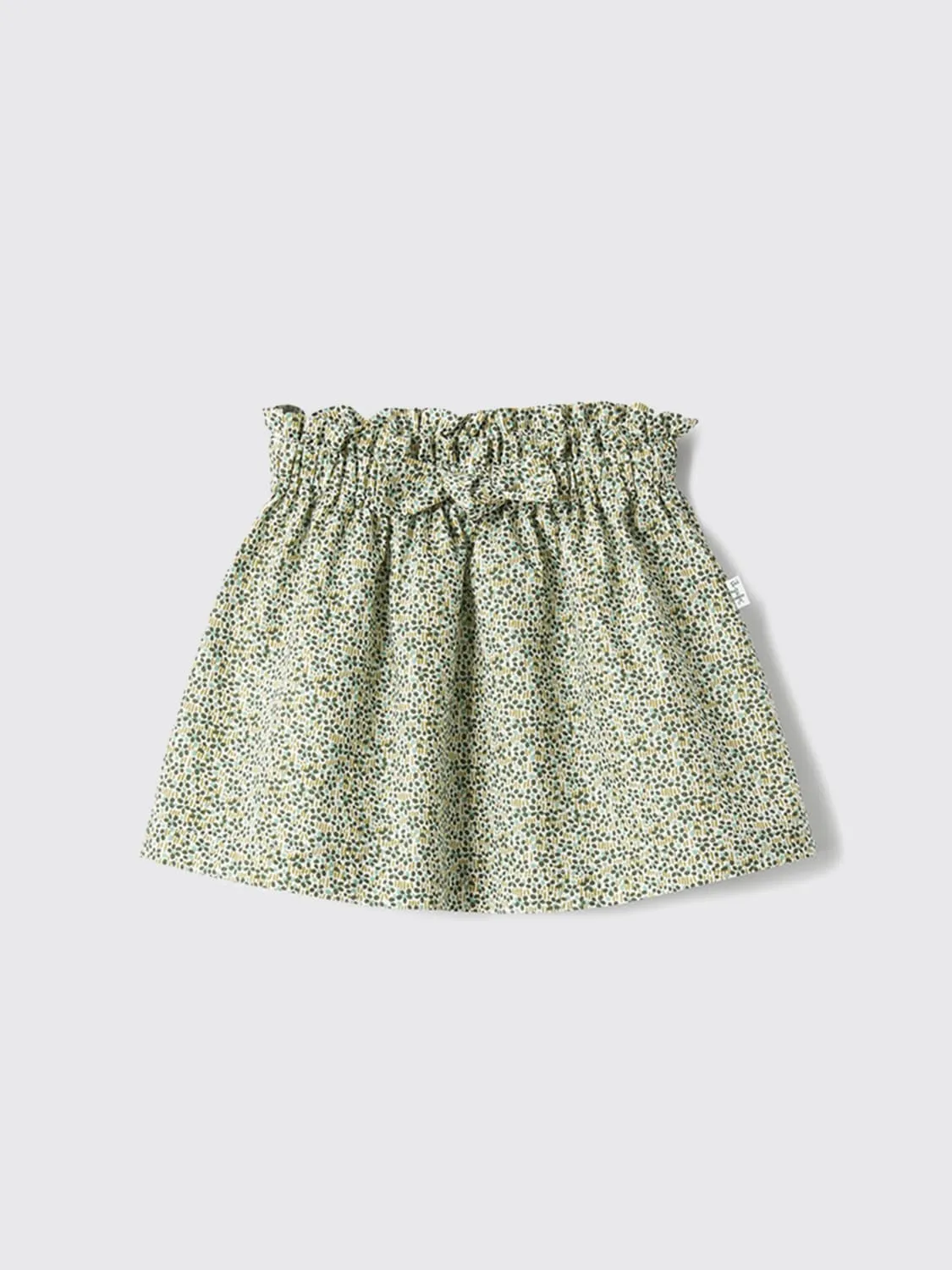 Gonna in cotone floreale Il Gufo