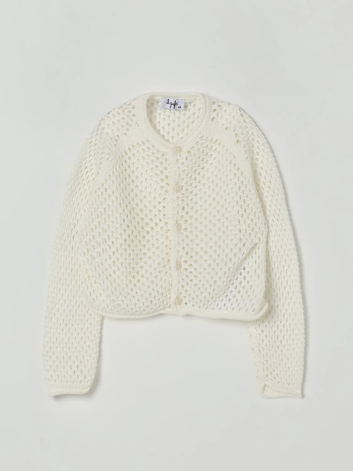 Cardigan a girocollo Il Gufo