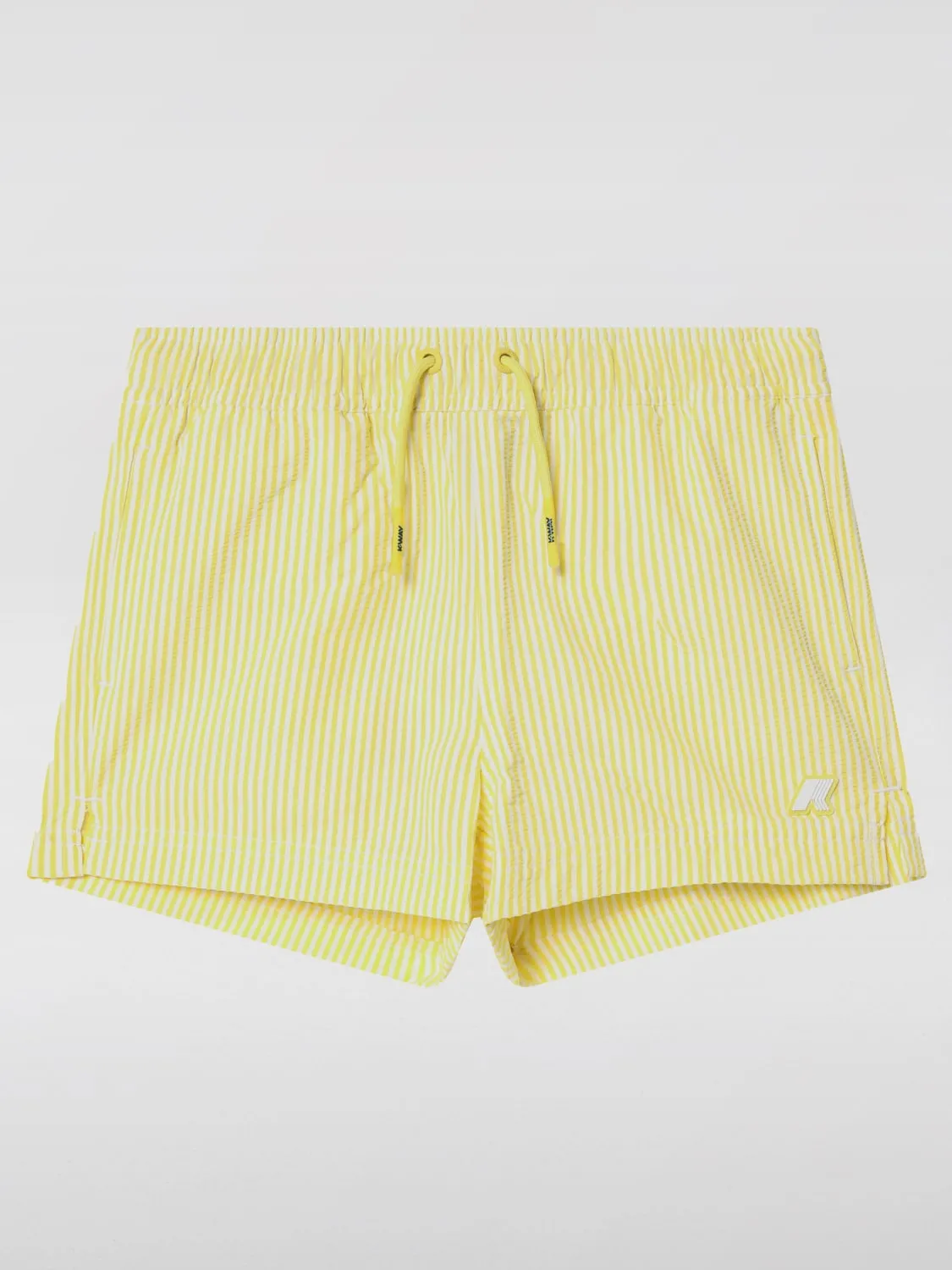 Costume da bagno a righe con logo K-way