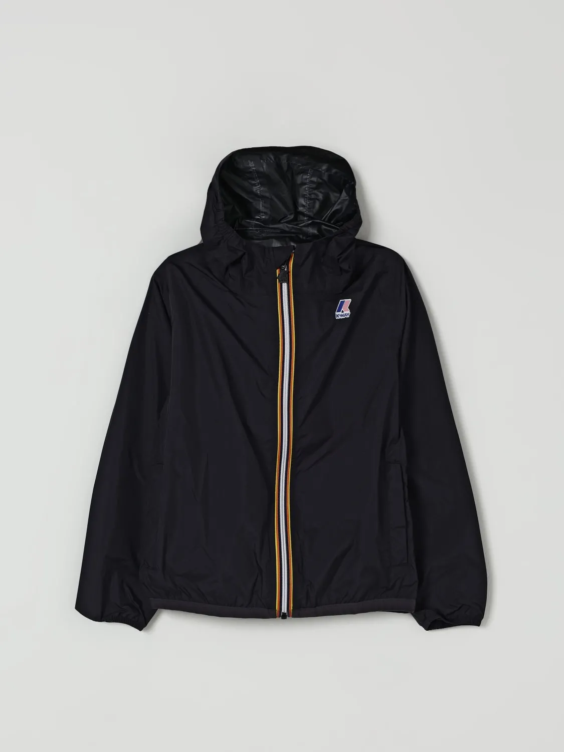 Giacca a vento K-way con logo