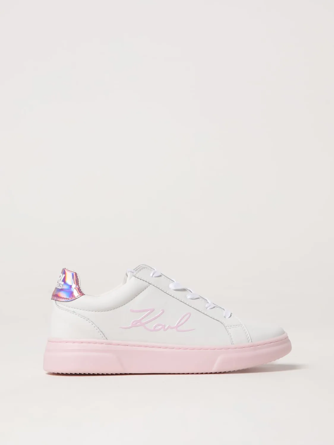 Sneakers Karl Lagerfeld Kids in pelle sintetica