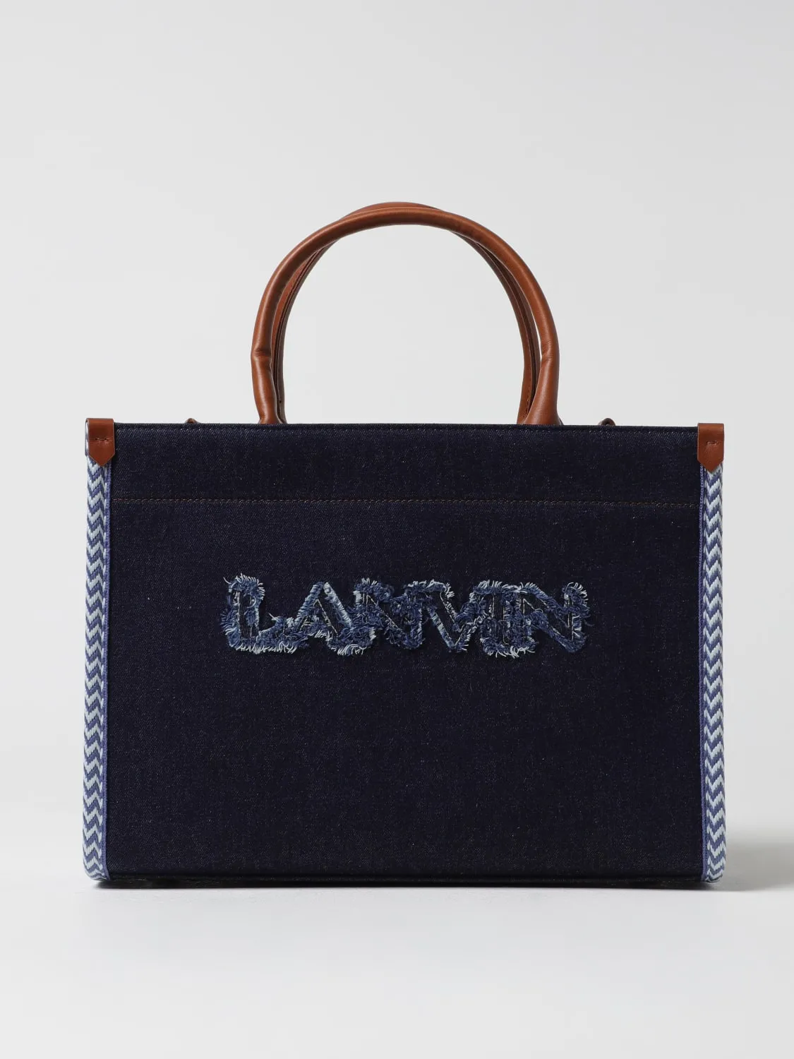 Borsa a mano Lanvin in misto cotone