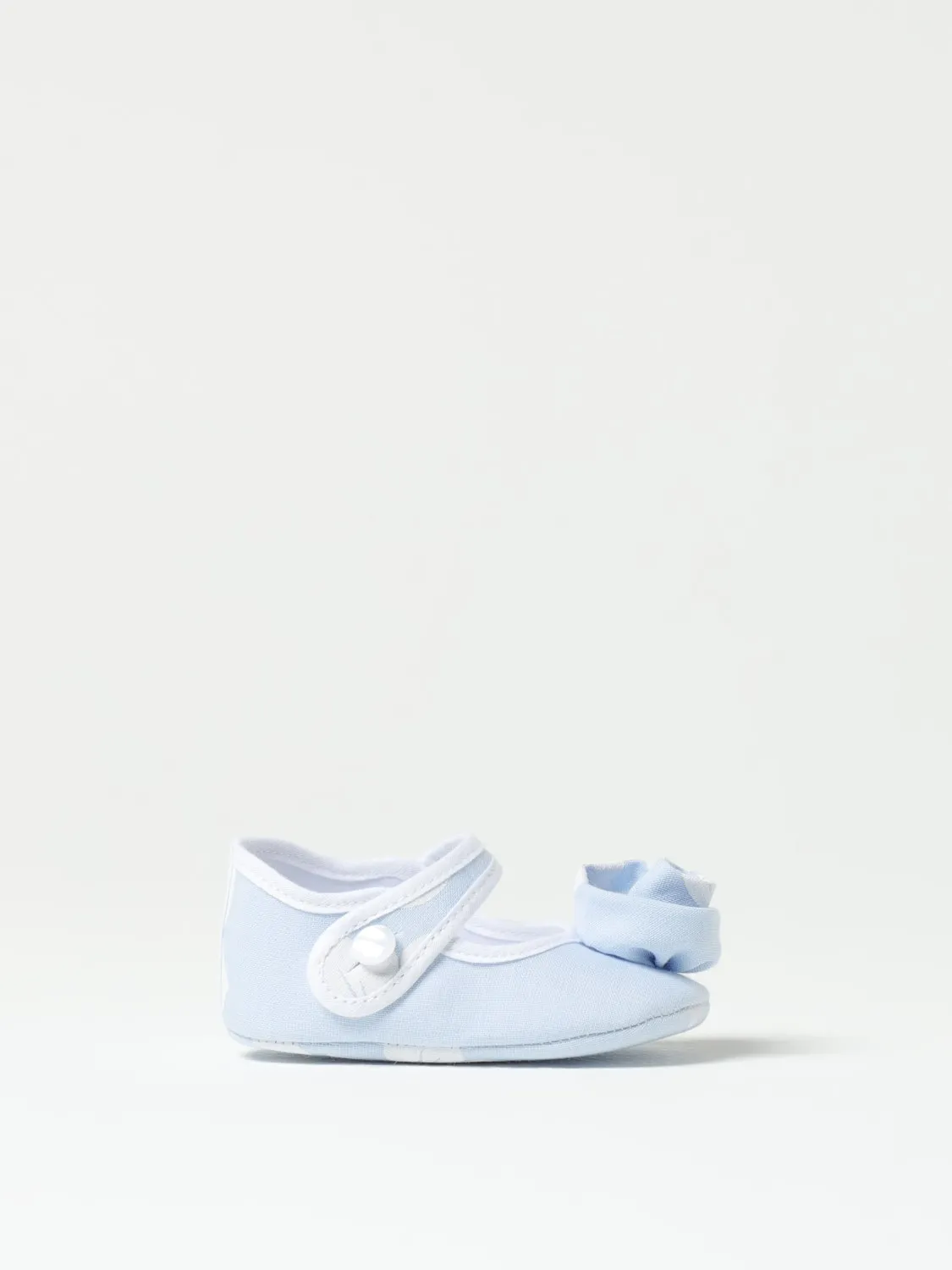 Ballerina Le Bebe' in cotone con fiore applicato
