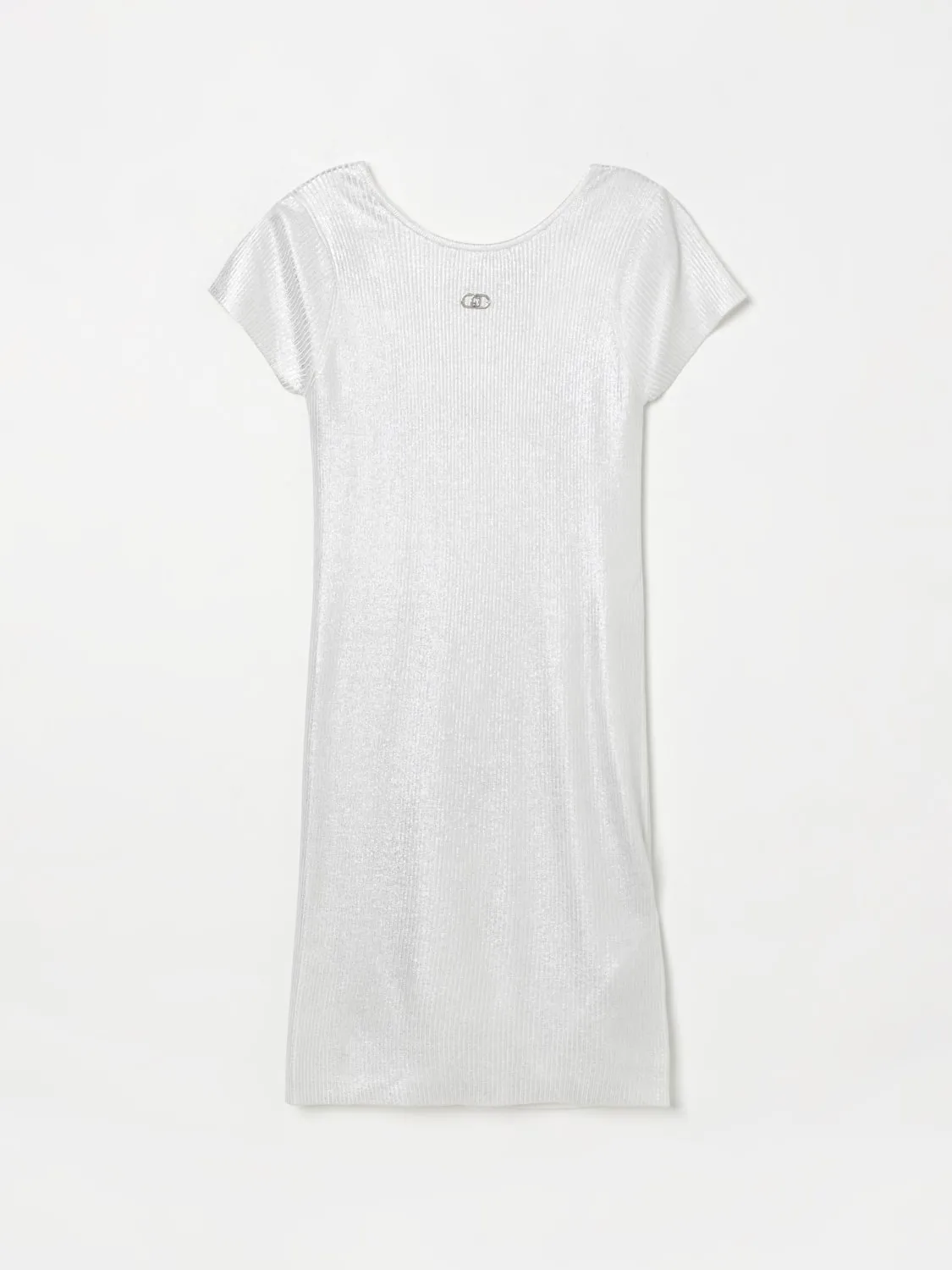 Abito in viscosa con logo Liu Jo