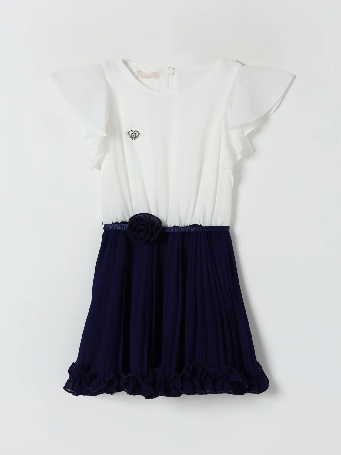 Abito bicolore con mini logo Liu Jo