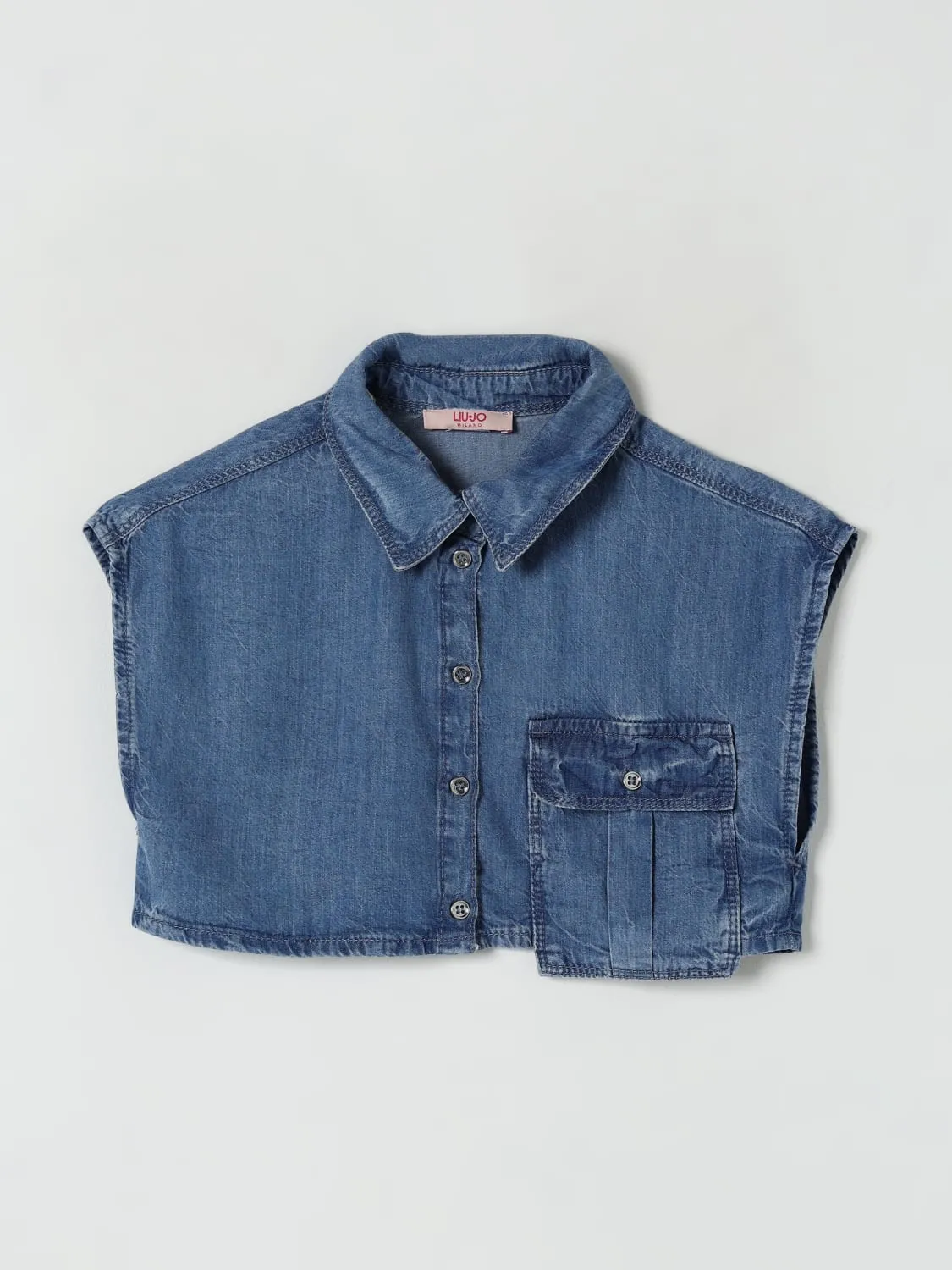 Camicia crop di jeans Liu Jo