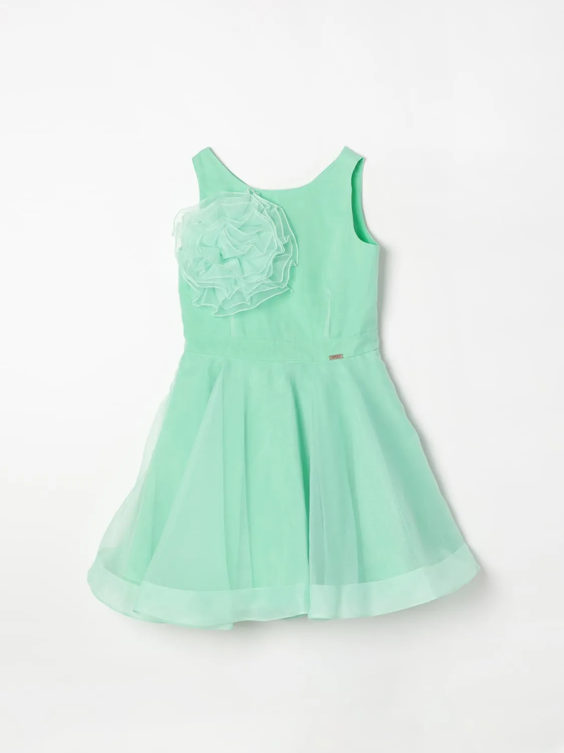 Abito Liu Jo Kids in tulle con fiore applicato
