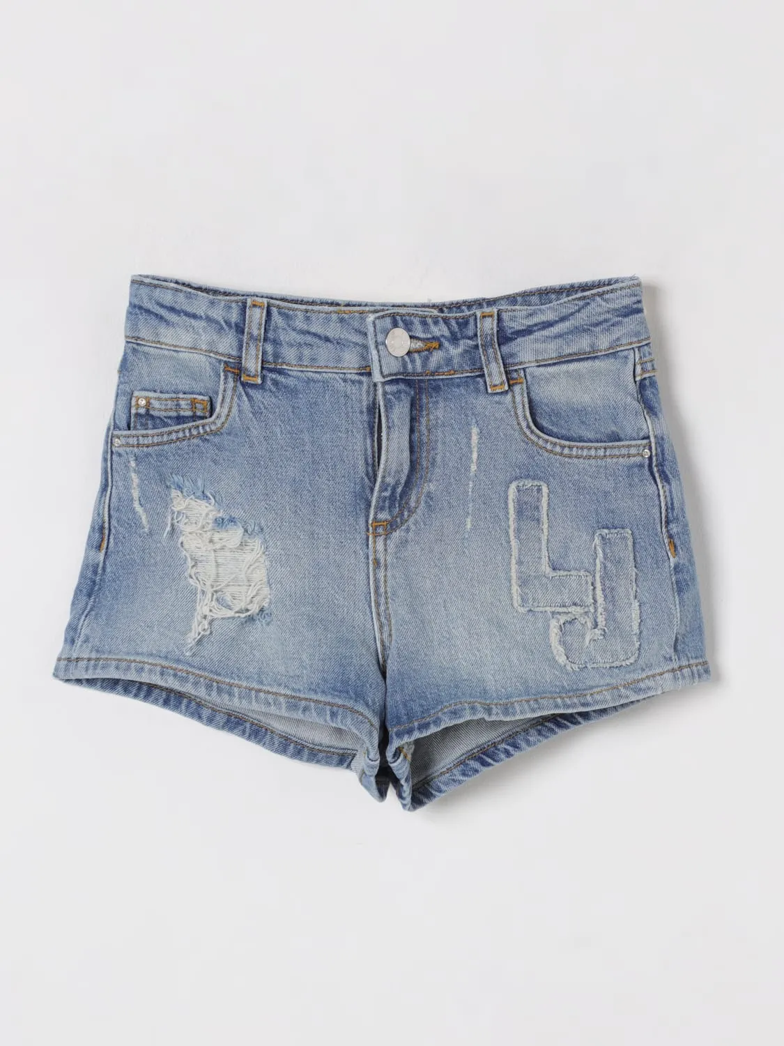 Pantaloncino di jeans Liu Jo con rotture