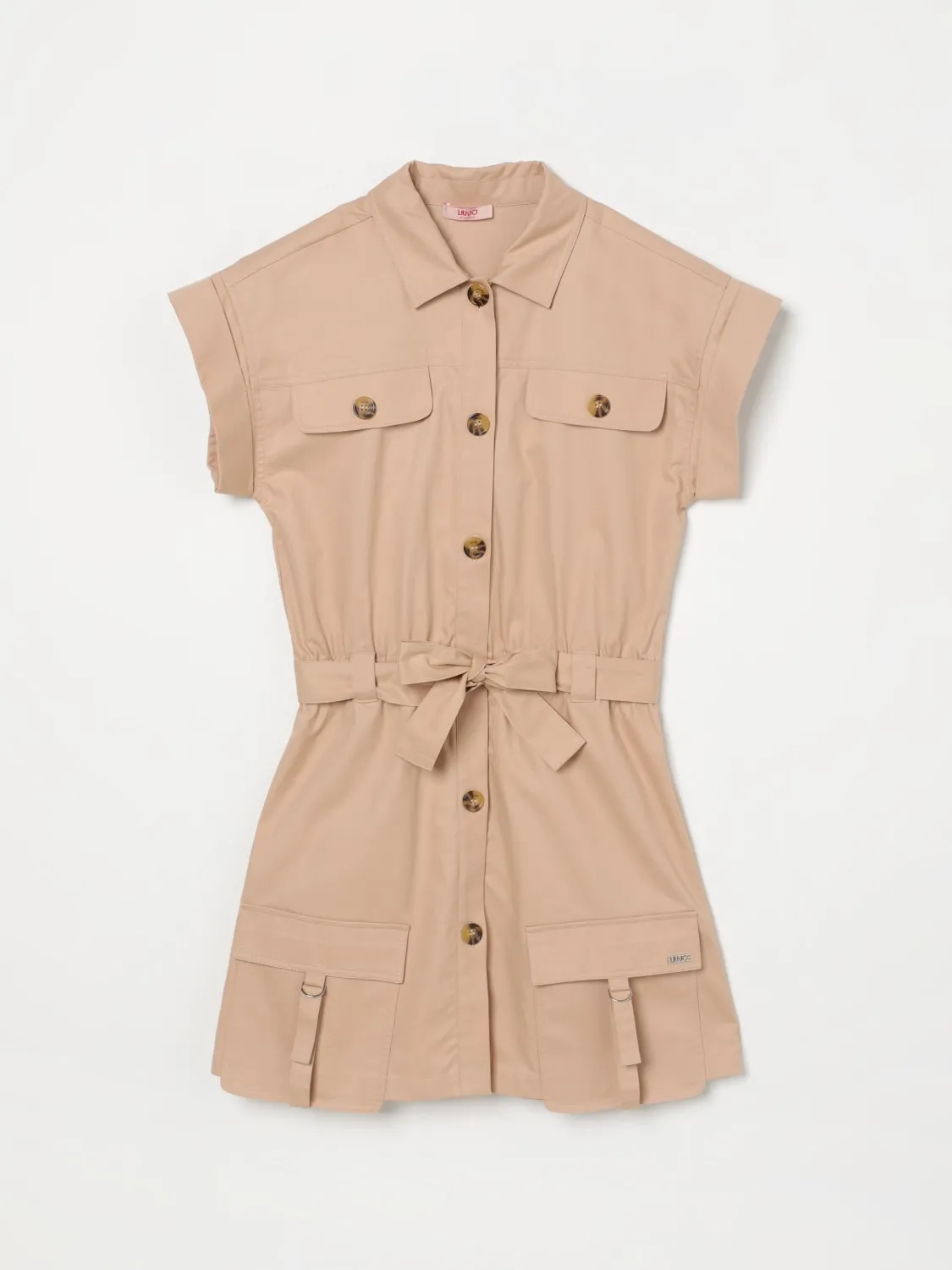 Abito chemisier in cotone Liu Jo
