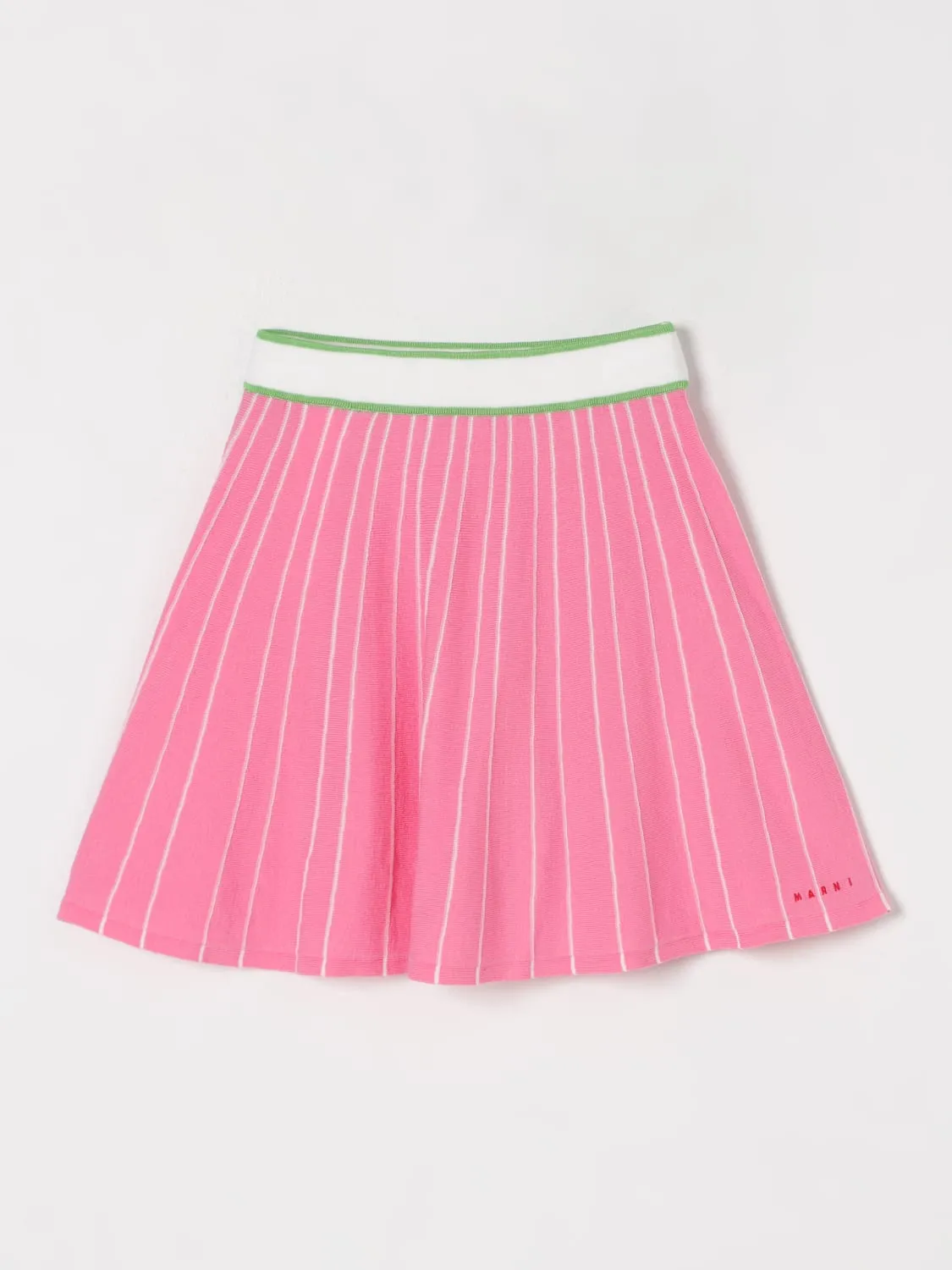 Gonna a righe in viscosa Marni