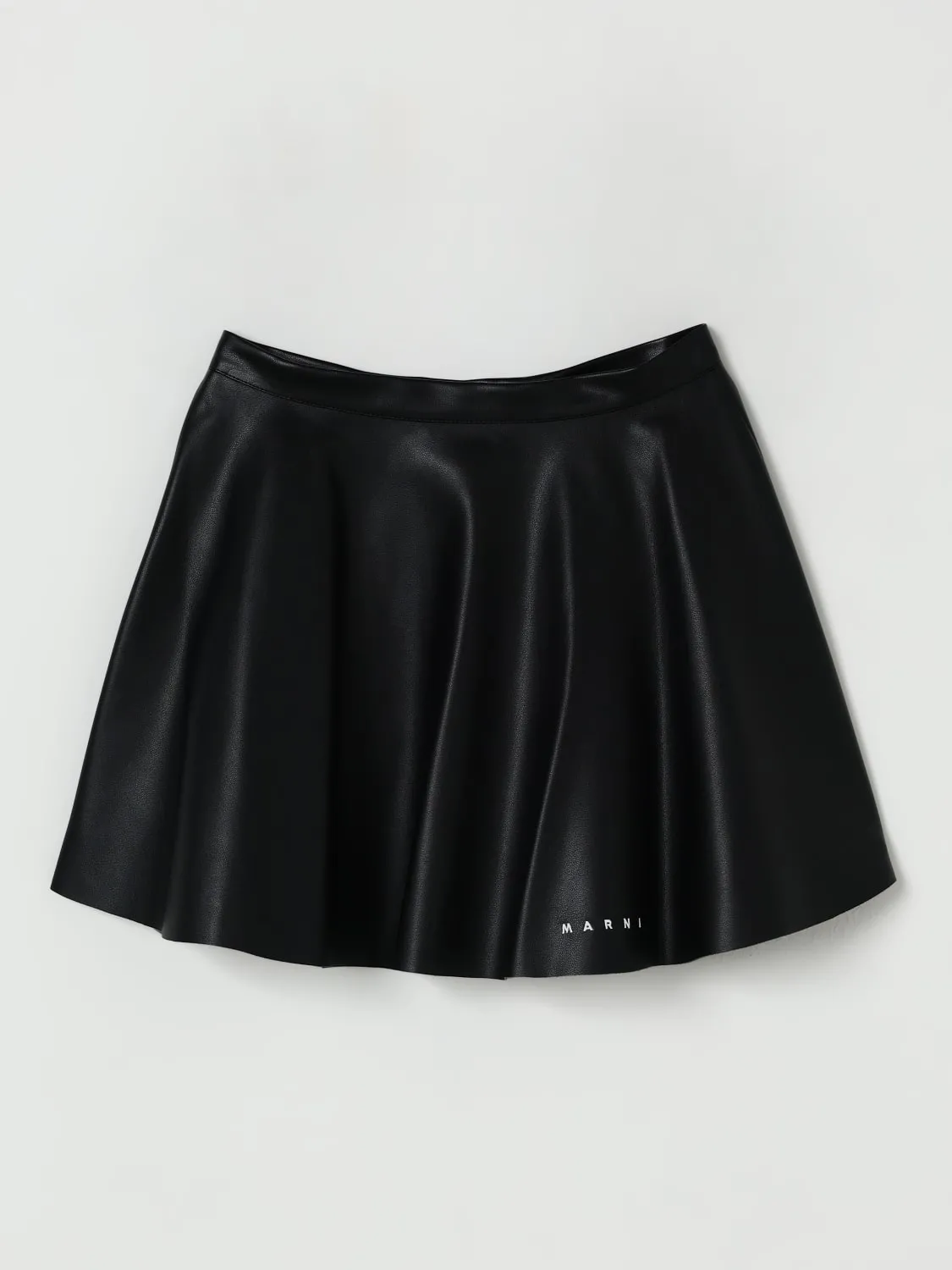 Gonna a ruota in poliestere Marni