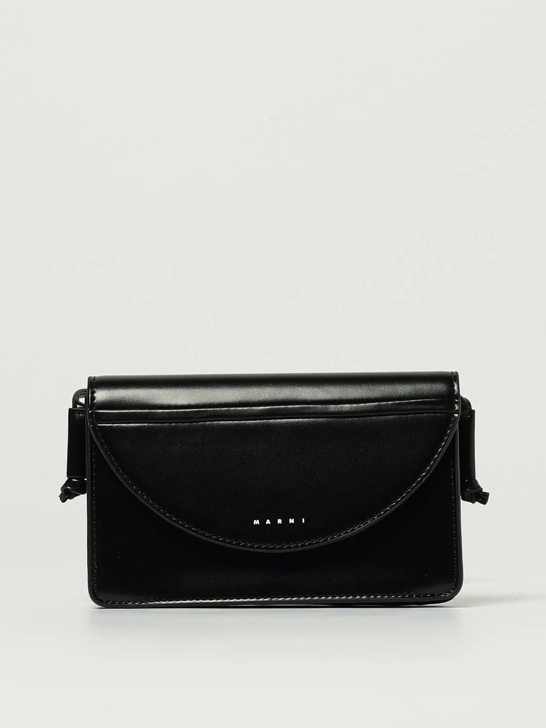 Borsa a tracolla in pelle sintetica Marni