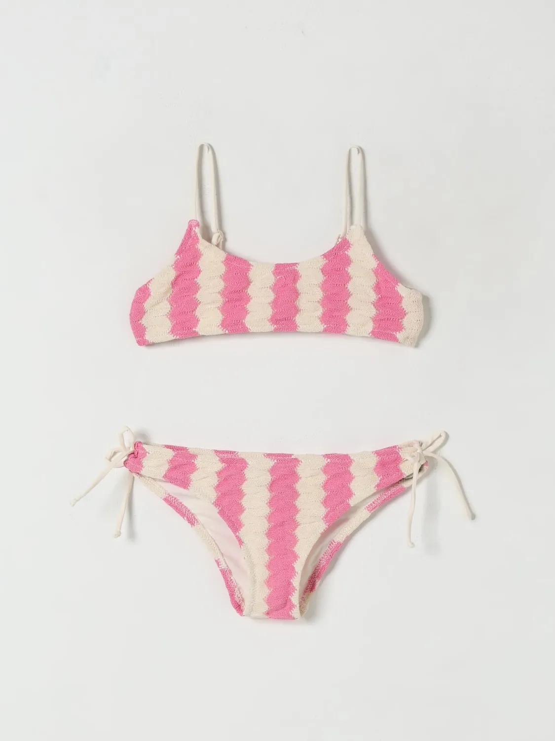 Costume da bagno bikini a righe Mc2 Saint Barth