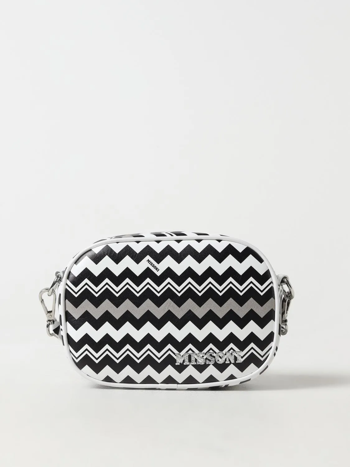 Borsa Missoni in pelle sintetica stampata all over