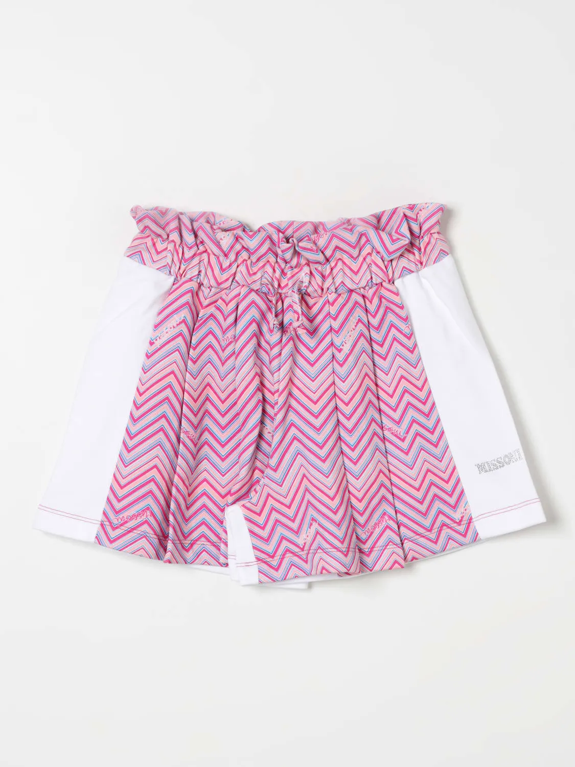 Shorts Missoni in jersey con motivo zig zag