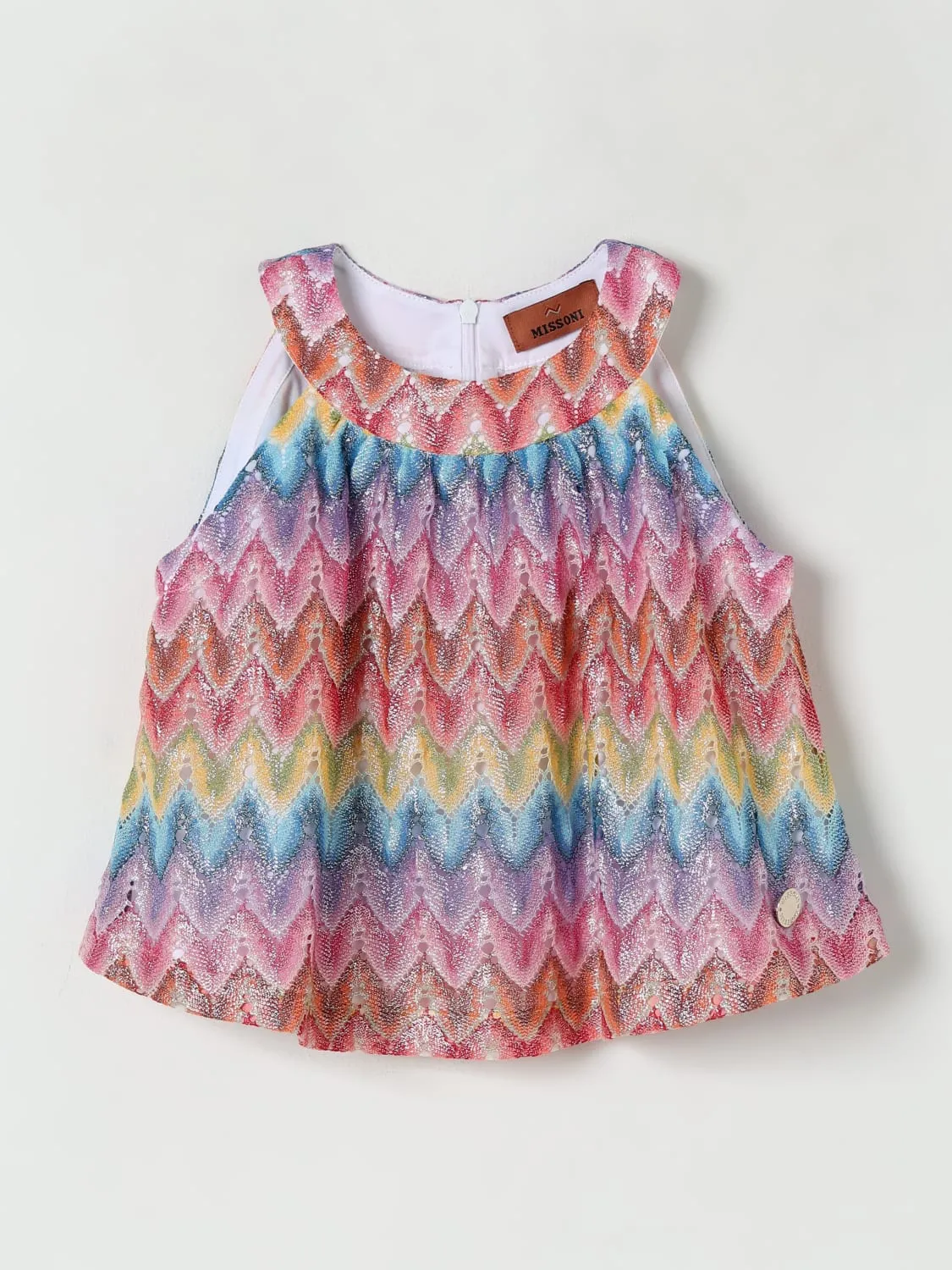 Top in cotone zig zag Missoni