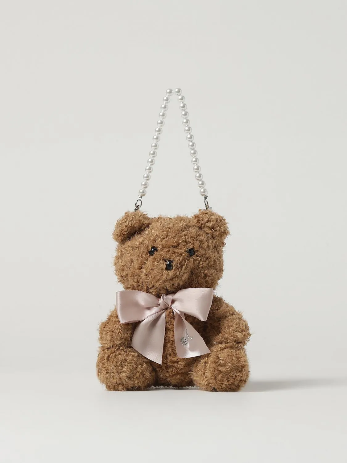 Borsa orsetto con fiocco Monnalisa