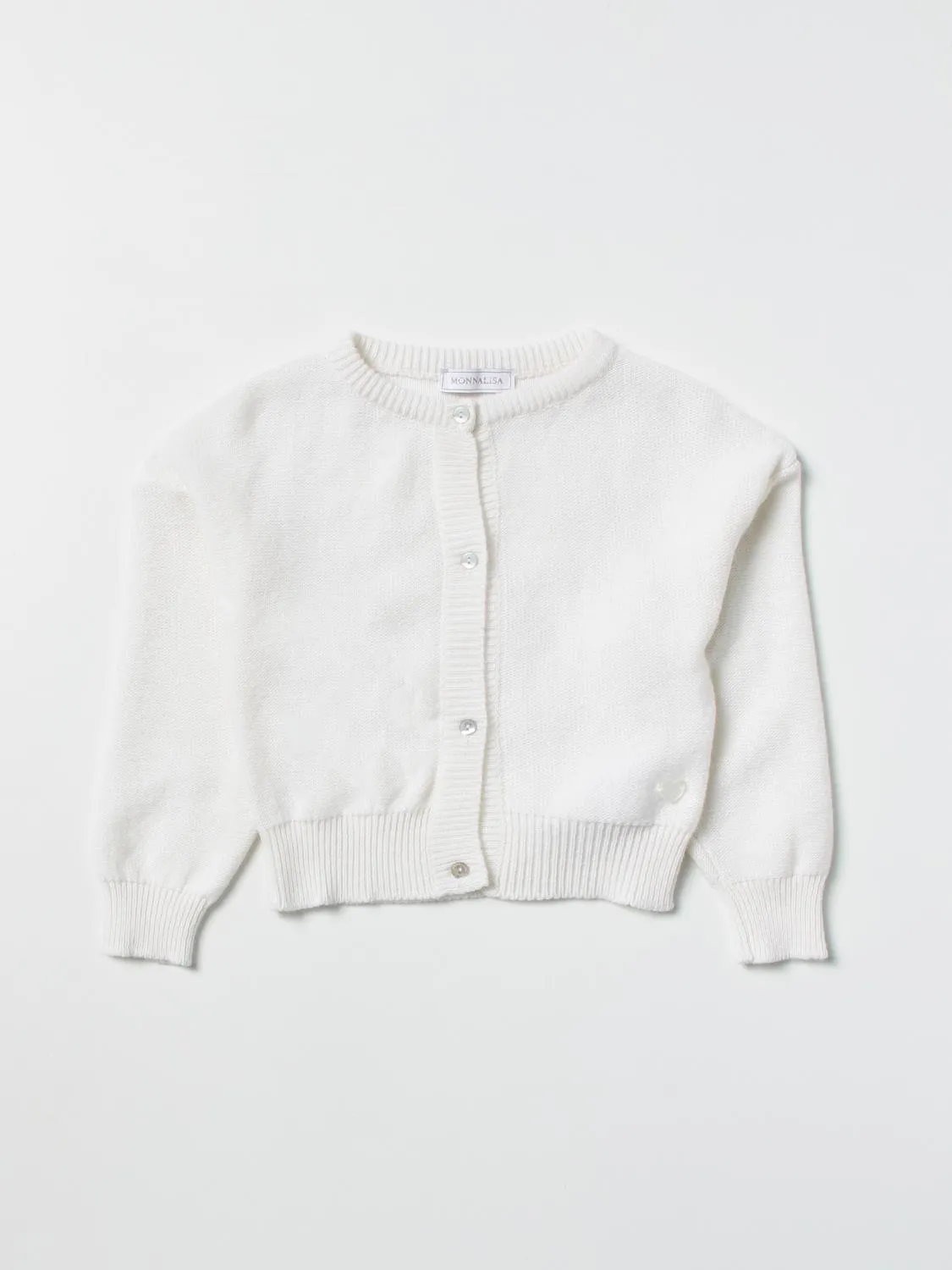 Cardigan Monnalisa con monogramma M