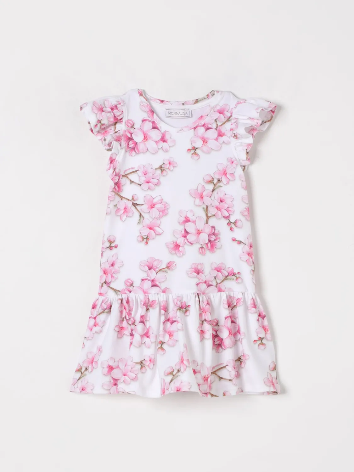 Abito a fantasia floreale Monnalisa