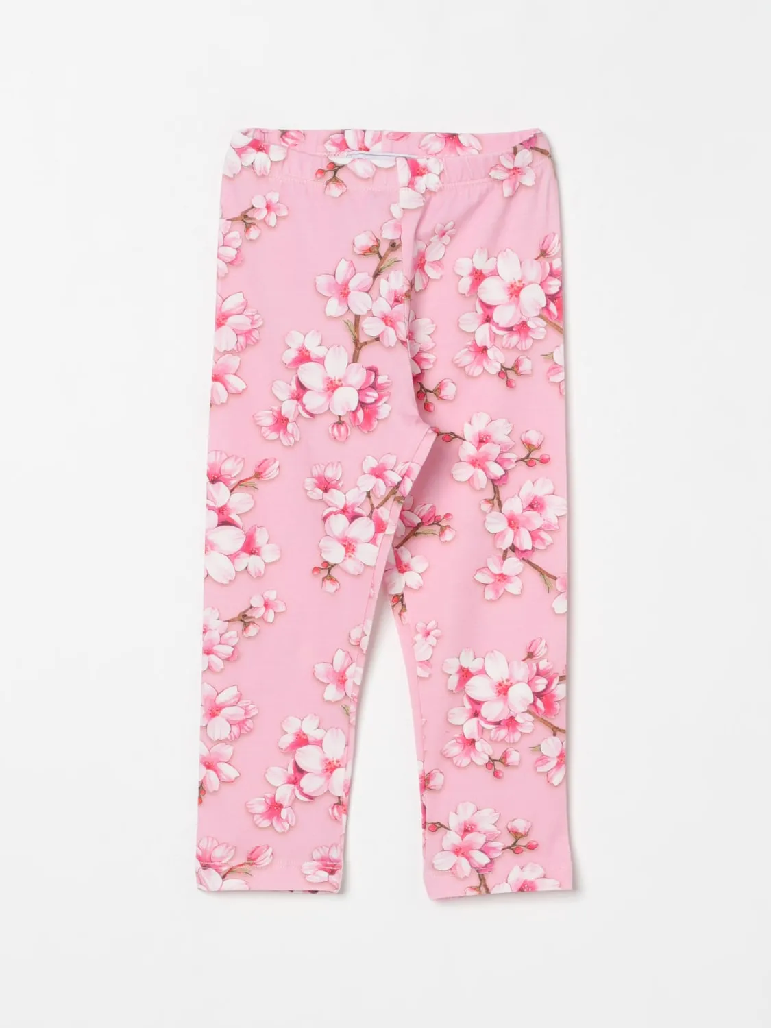 Leggings in cotone floreale Monnalisa