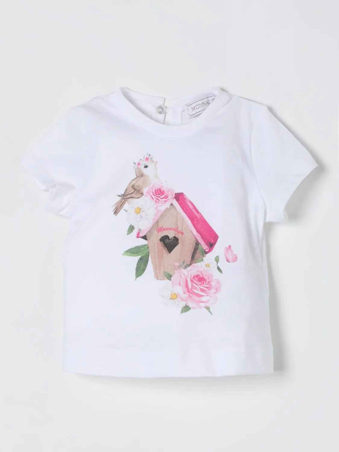 T-shirt Monnalisa con stampa grafica