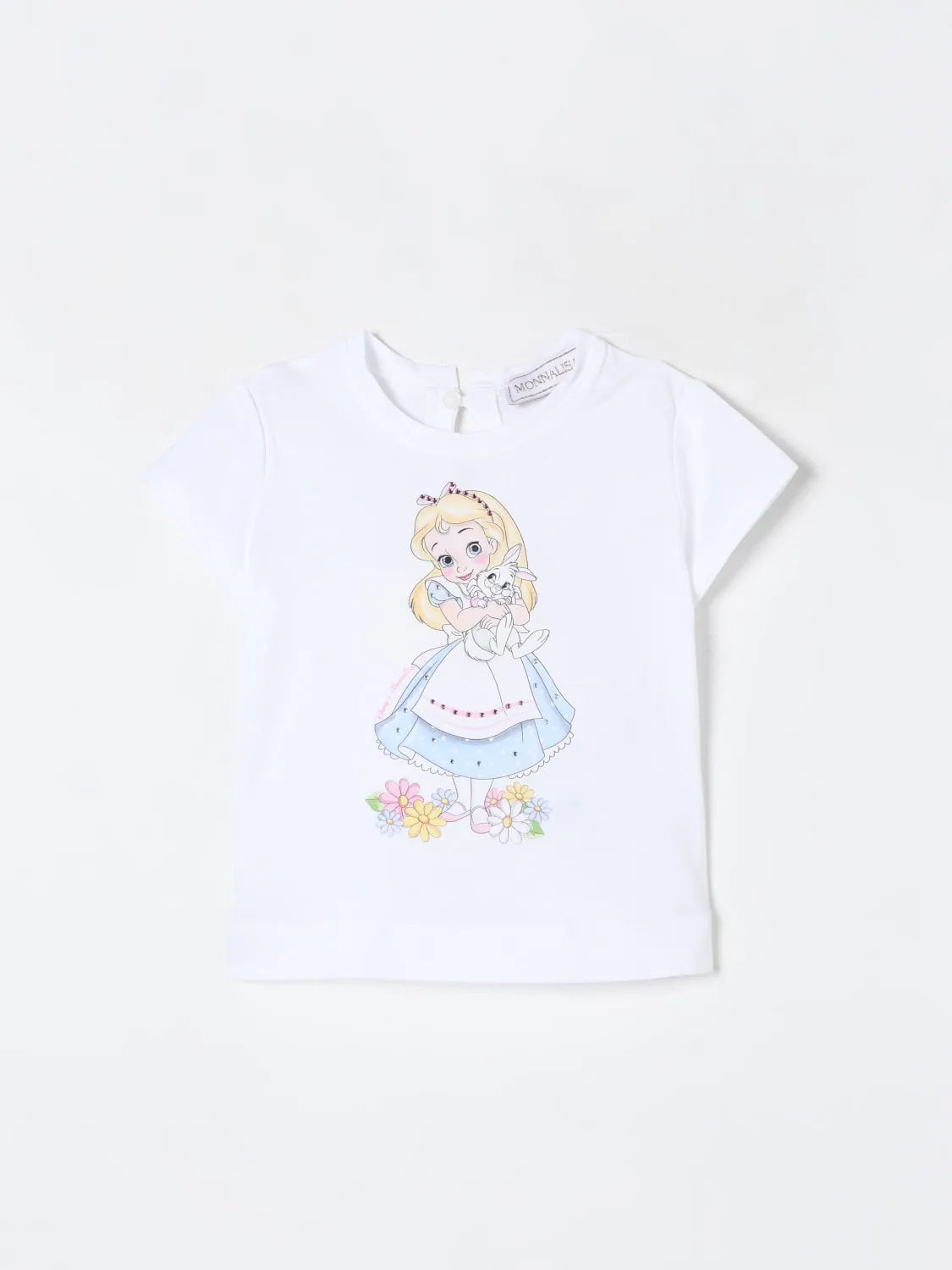 T-shirt Disney Monnalisa con strass