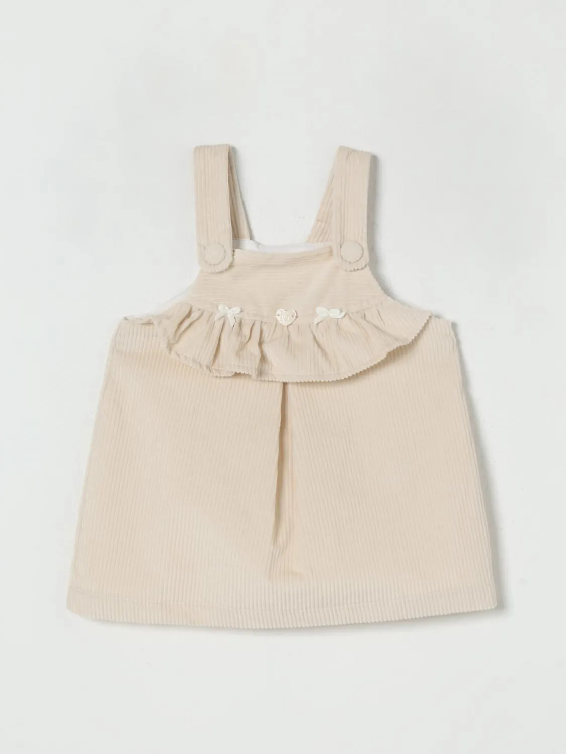 Salopette in velluto a costine Monnalisa