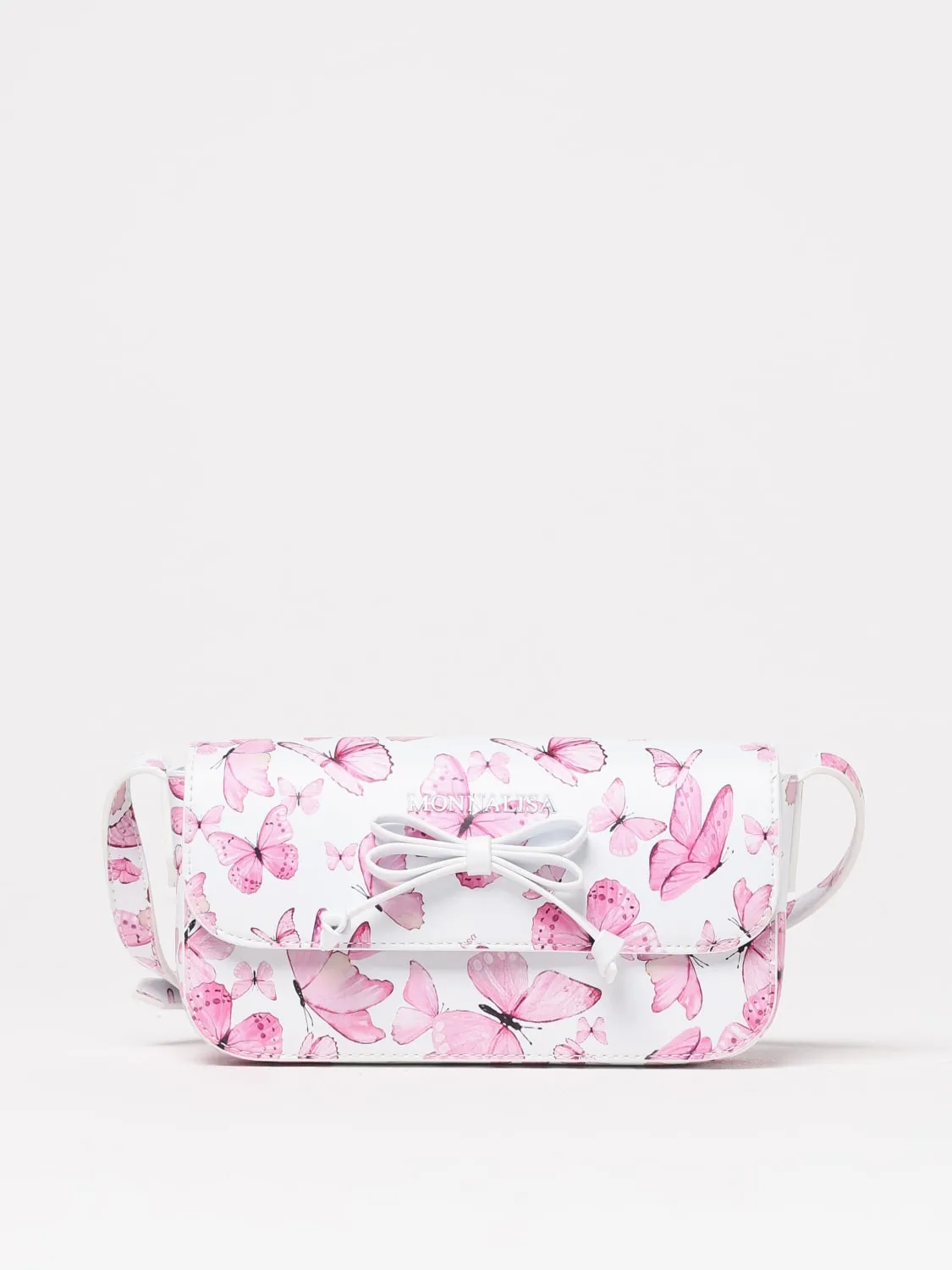 Borsa a tracolla con stampa farfalle Monnalisa